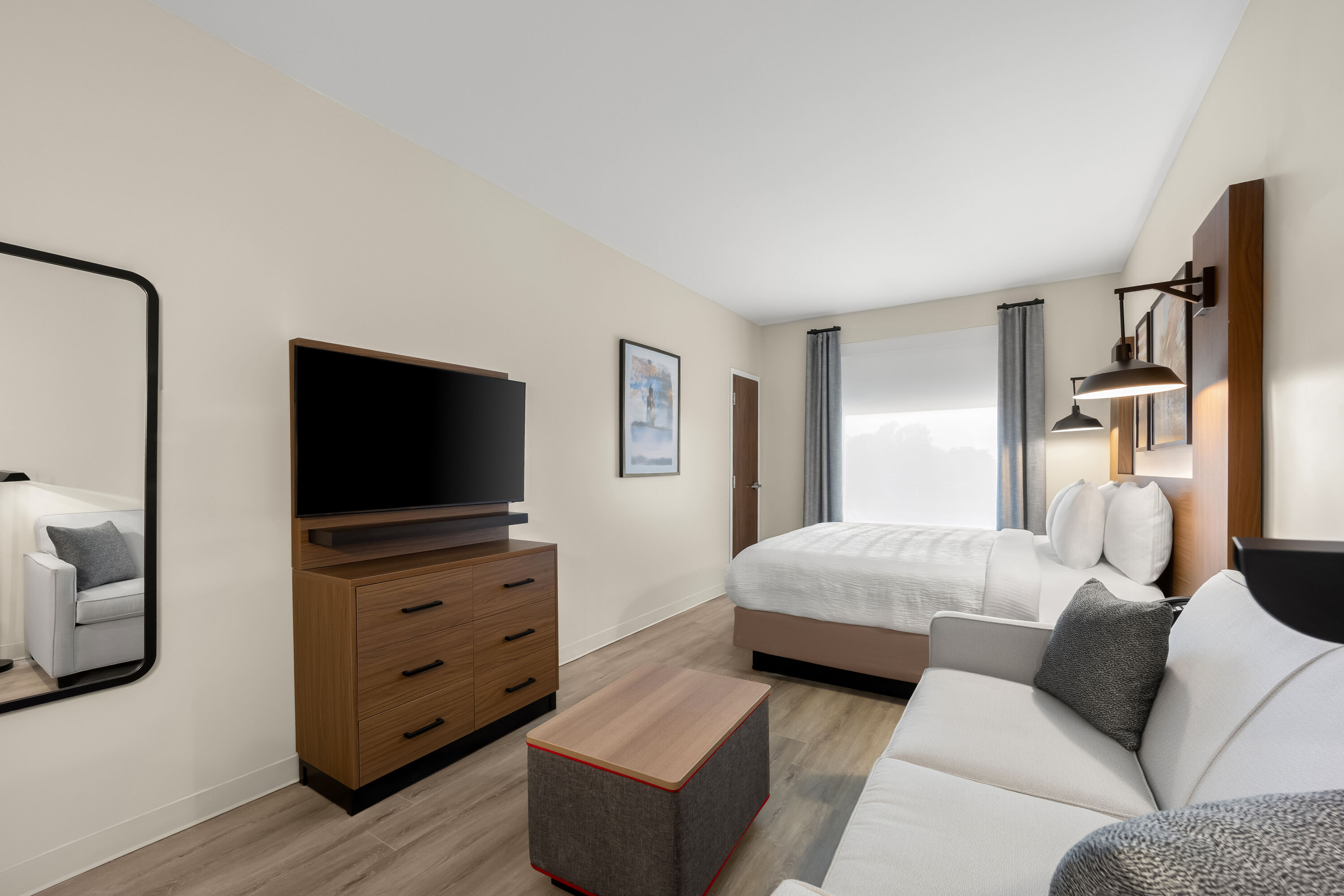 Hawthorn Extended Stay by Wyndham Mebane suite in Mebane, North Carolina