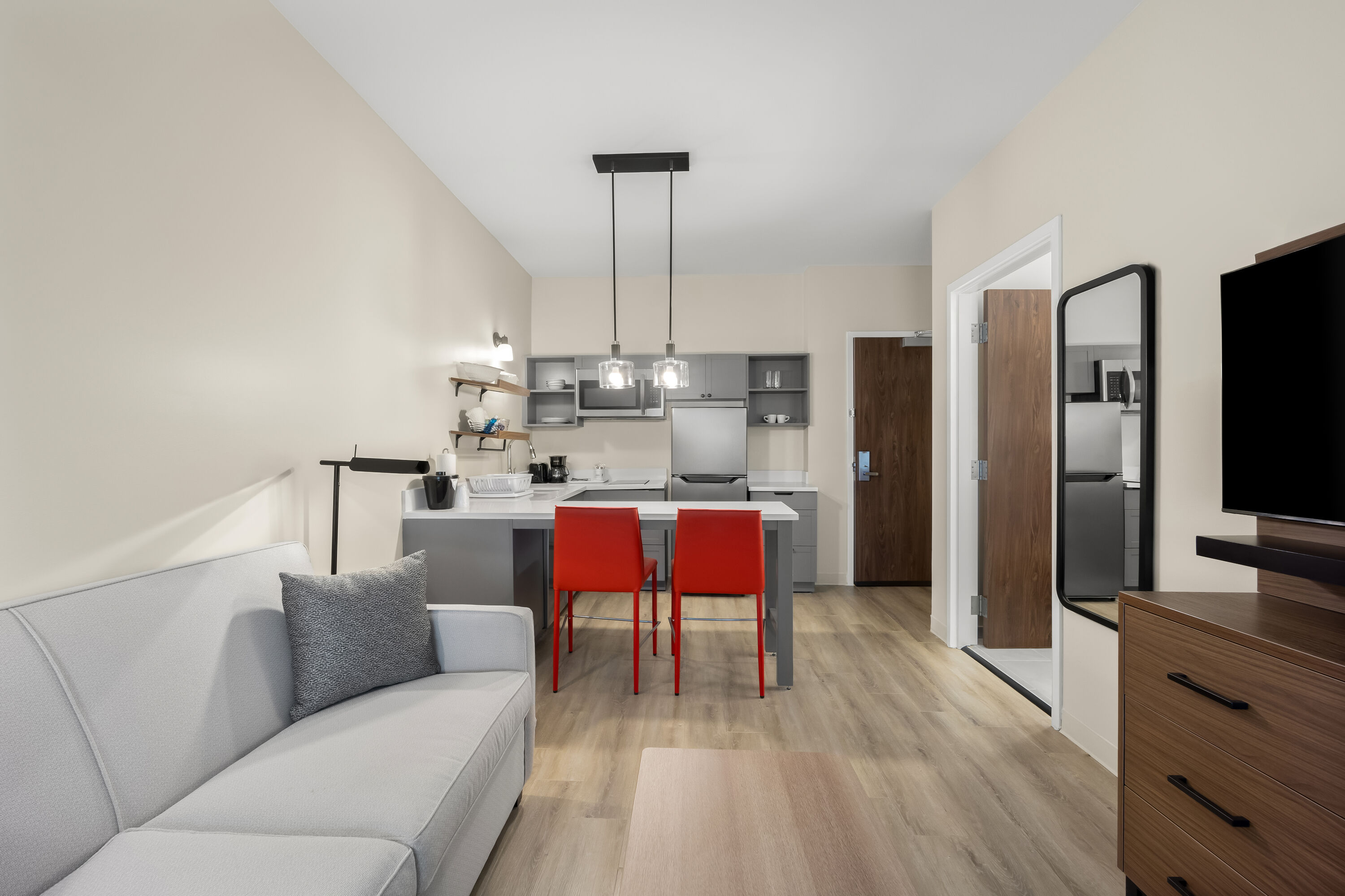 Hawthorn Extended Stay by Wyndham Mebane suite in Mebane, North Carolina