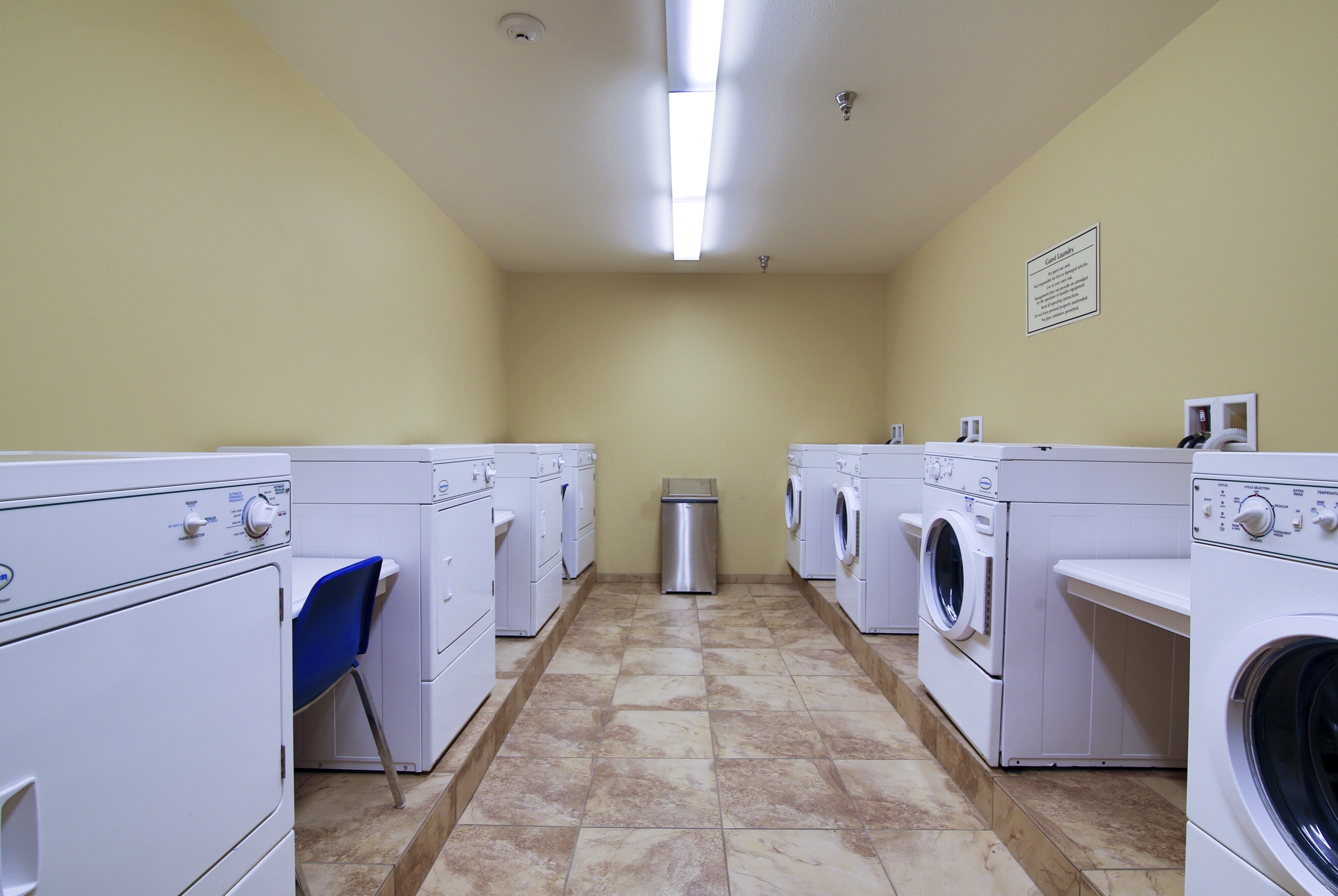 Laundry facilities at Hawthorn Extended Stay by Wyndham Minot in Minot, North Dakota