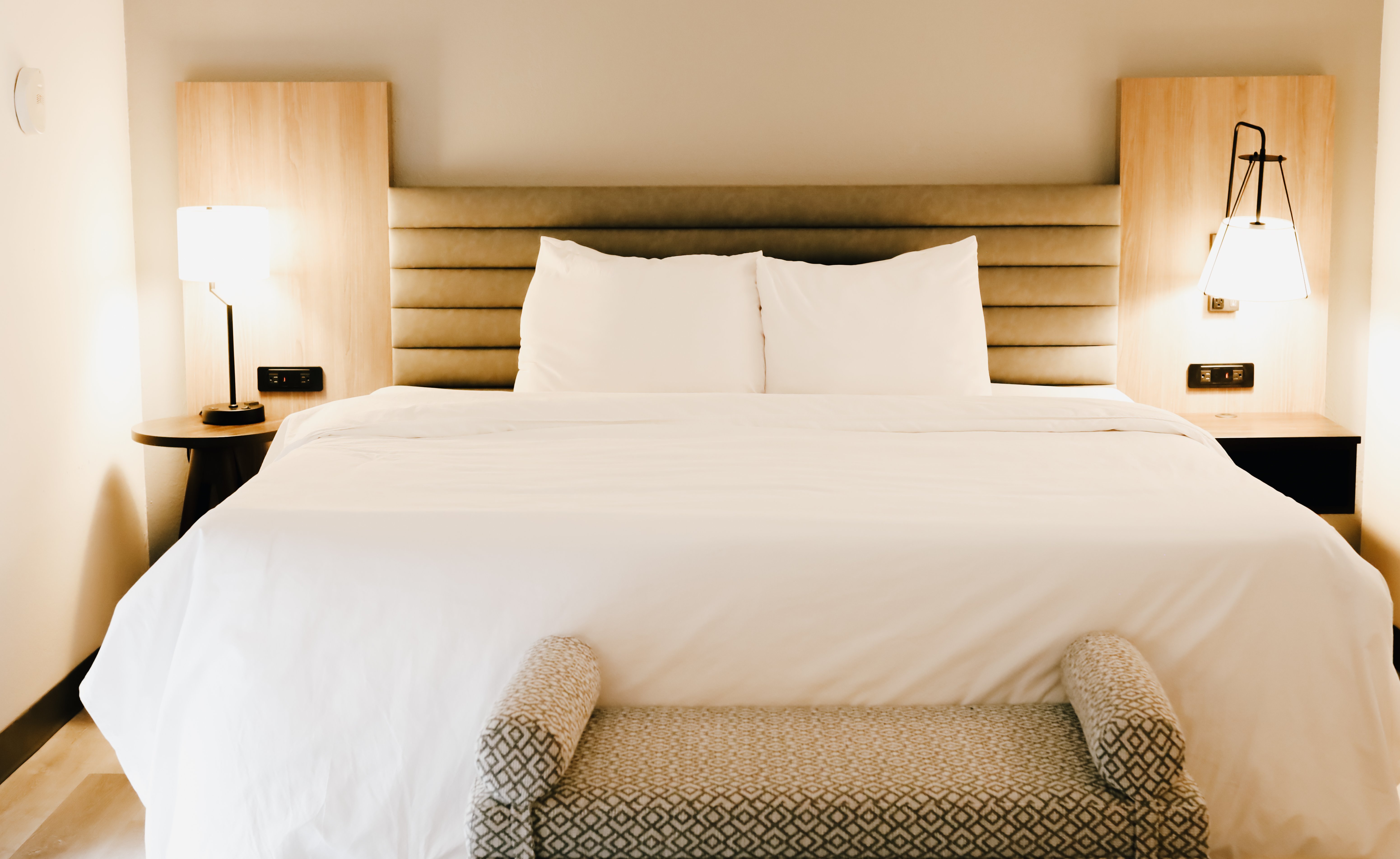 Guest room at the Hawthorn Suites by Wyndham Tinton Falls in Tinton Falls, New Jersey