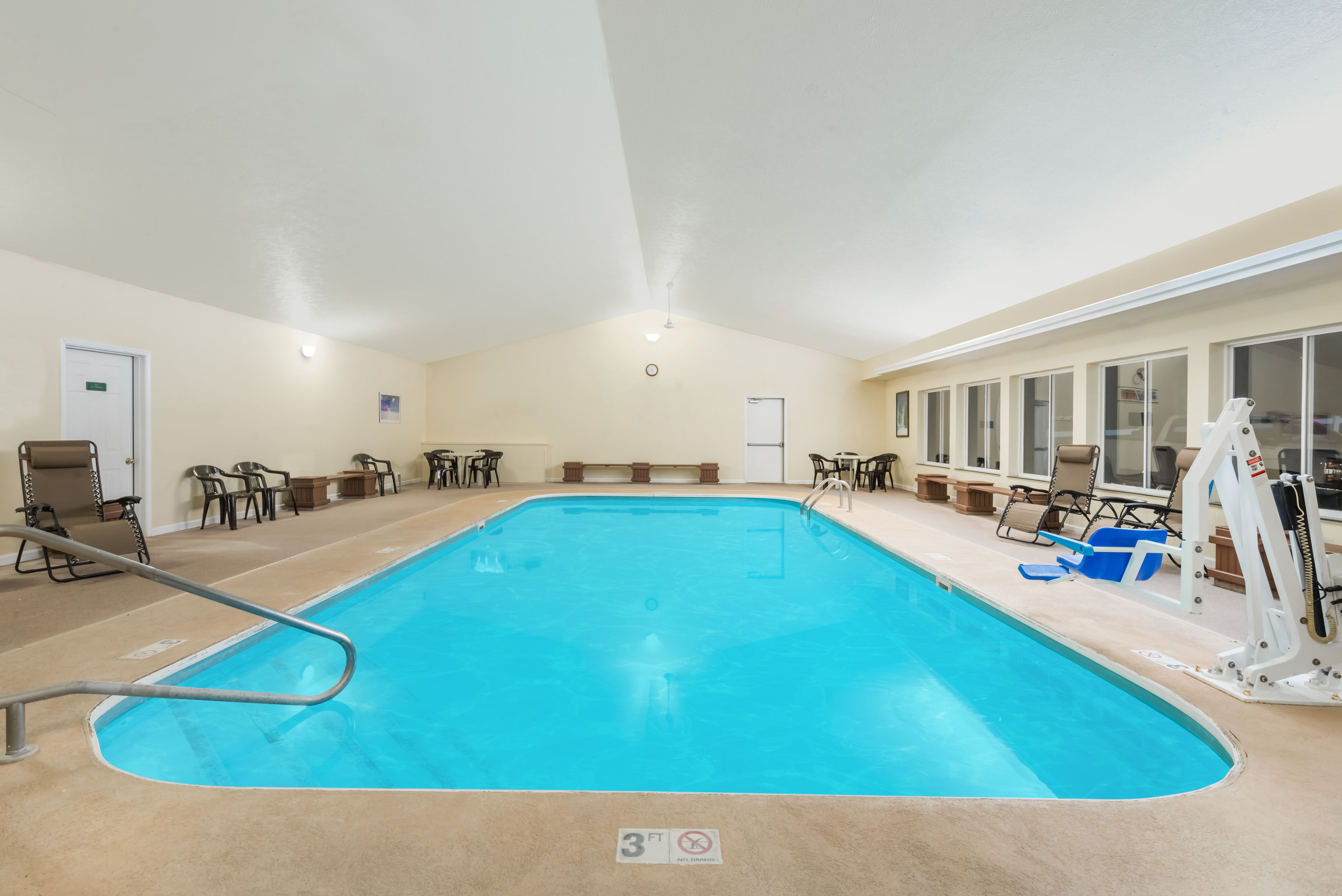 Pool at the Hawthorn Extended Stay by Wyndham Seville in Seville, Ohio
