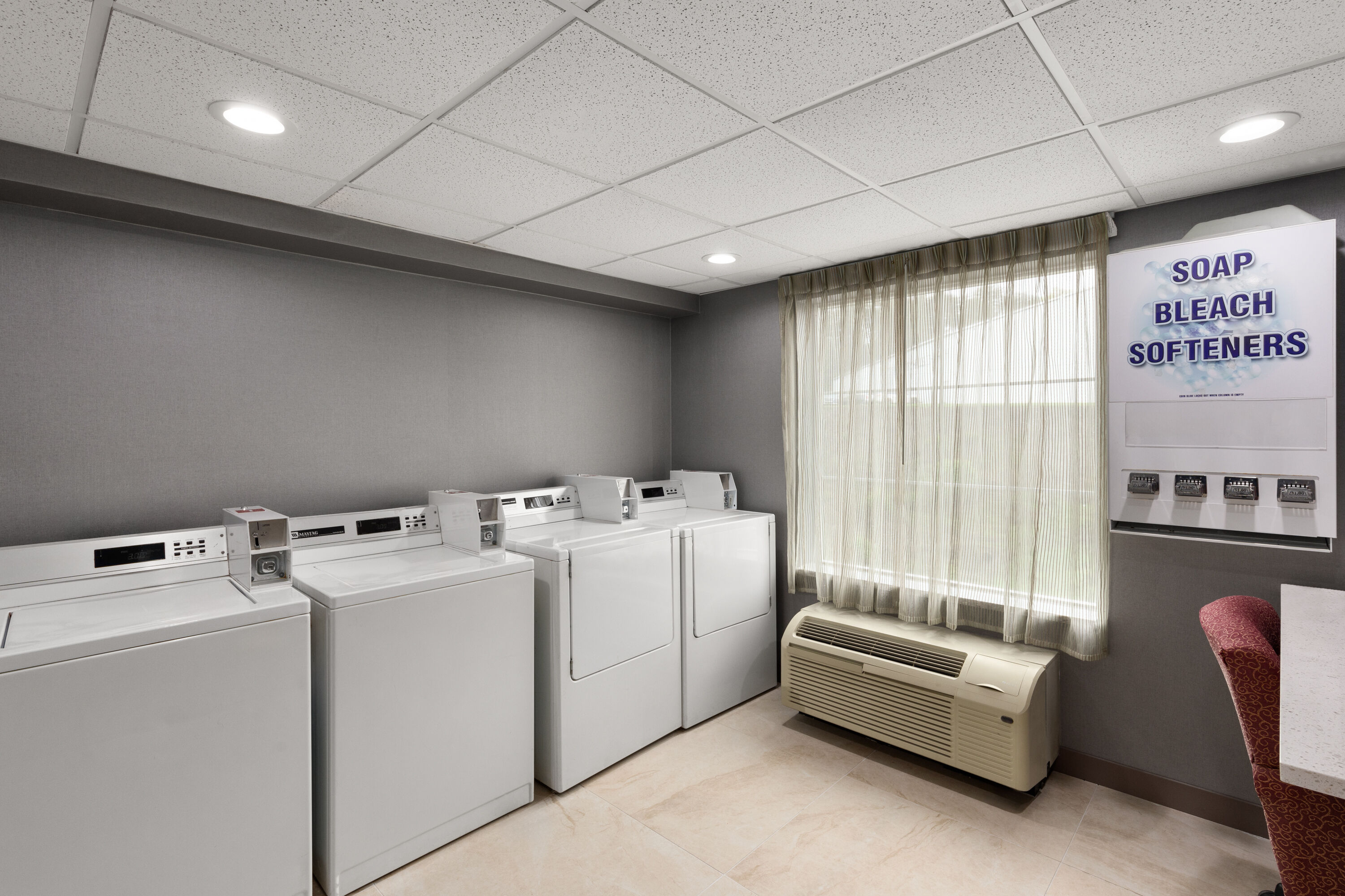 Laundry facilities at Hawthorn Extended Stay by Wyndham Knoxville in Knoxville, Tennessee