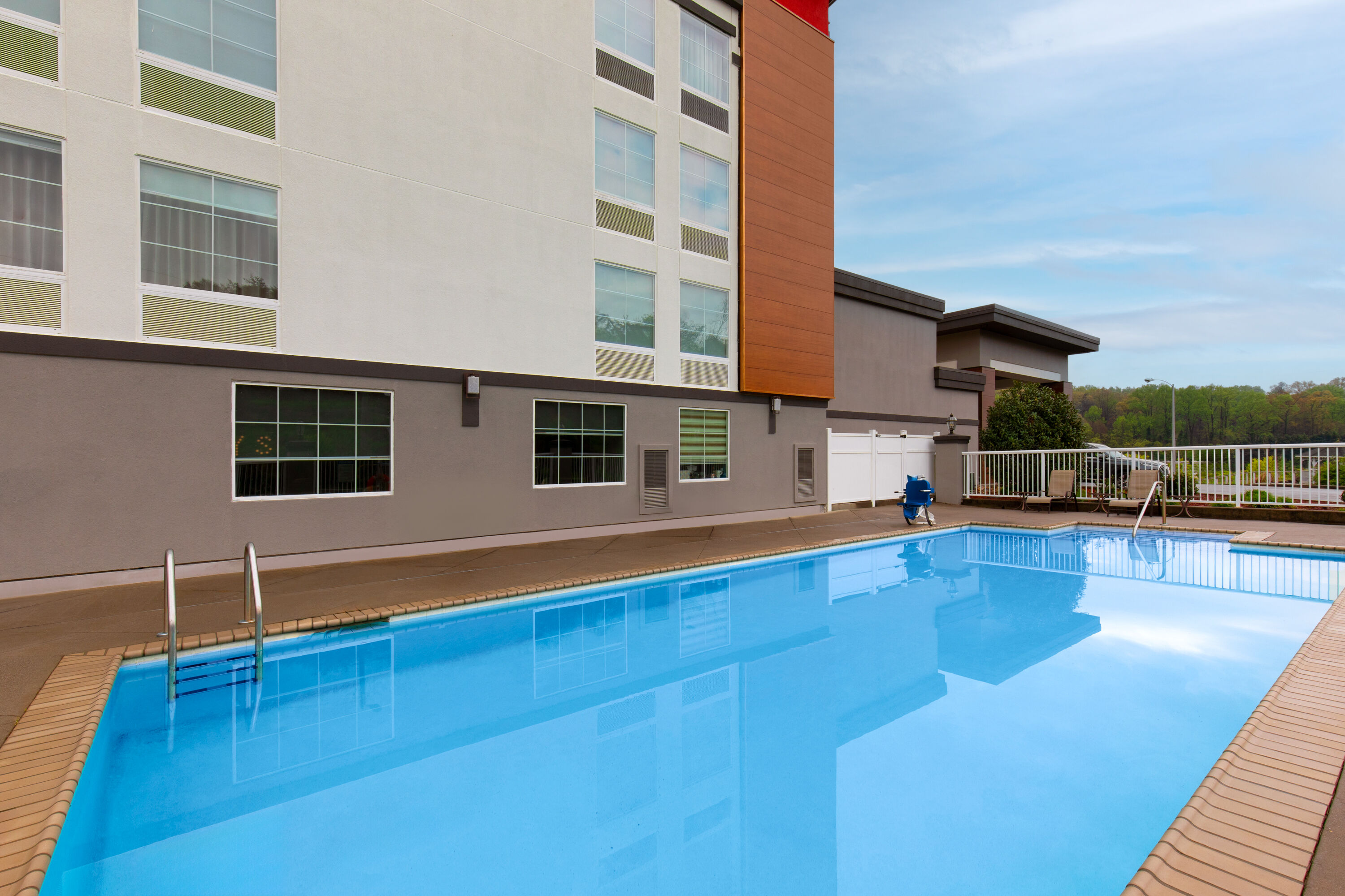 Pool at the Hawthorn Extended Stay by Wyndham Knoxville in Knoxville, Tennessee