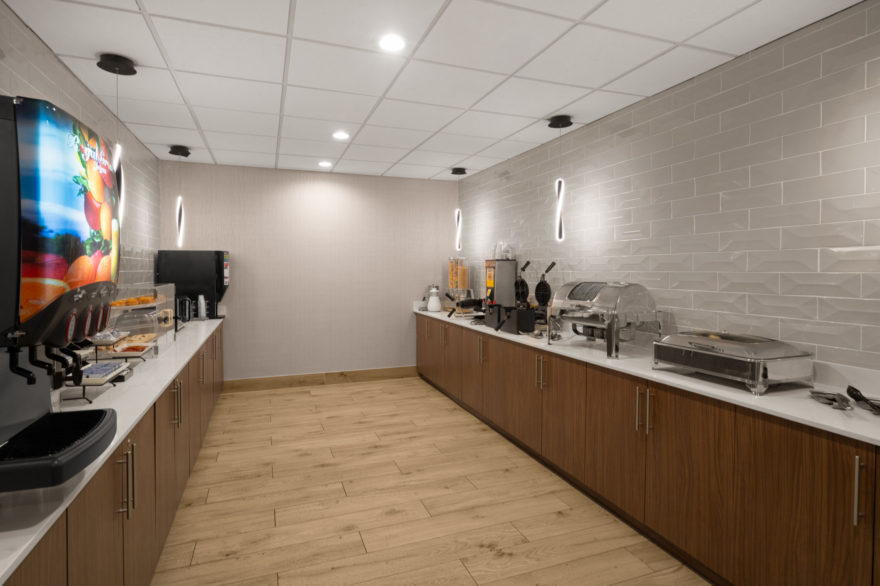 Free breakfast at Hawthorn Extended Stay by Wyndham Nashville Airport/Opryland in Nashville, Tennessee