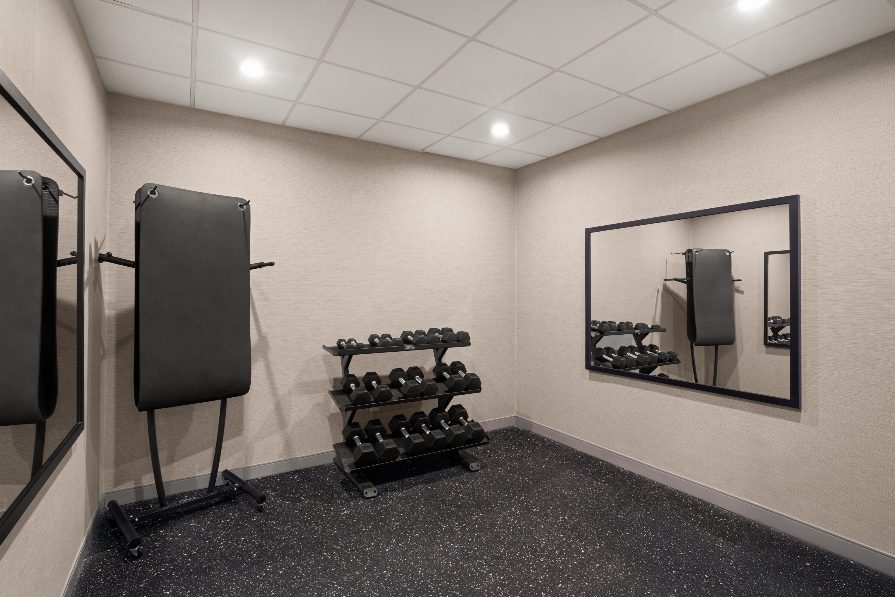 Fitness room at Hawthorn Extended Stay by Wyndham Nashville Airport/Opryland in Nashville, Tennessee