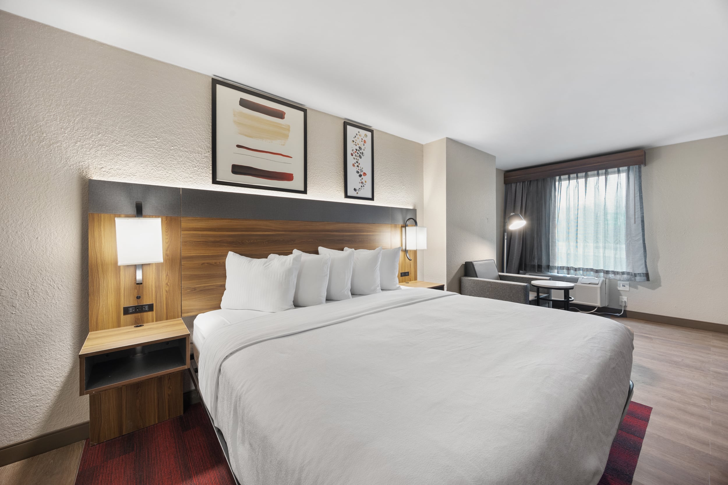 Guest room at the Hawthorn Extended Stay by Wyndham Nashville Airport/Opryland in Nashville, Tennessee