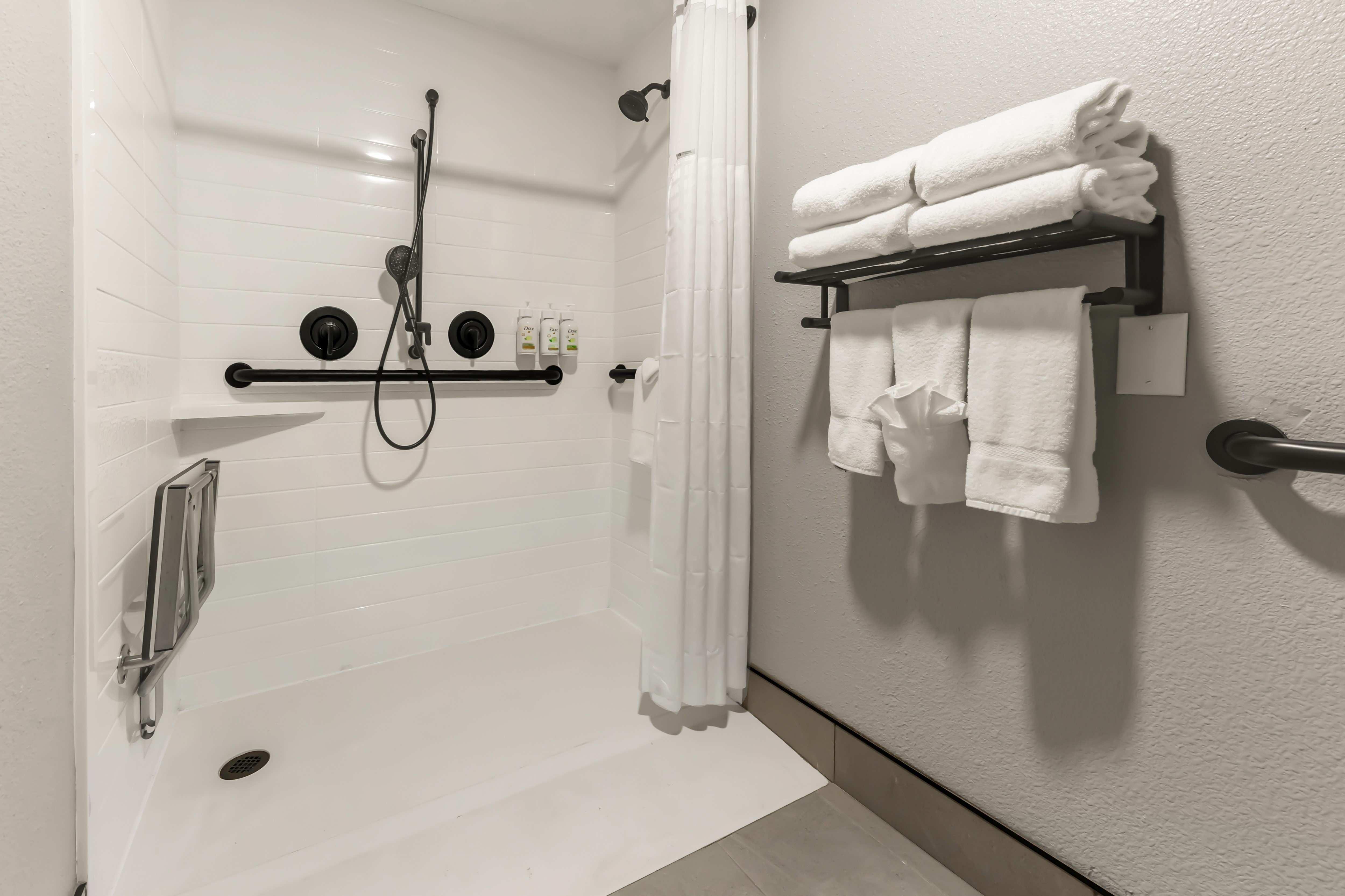 Guest room at the Hawthorn Extended Stay by Wyndham College Station in College Station, Texas