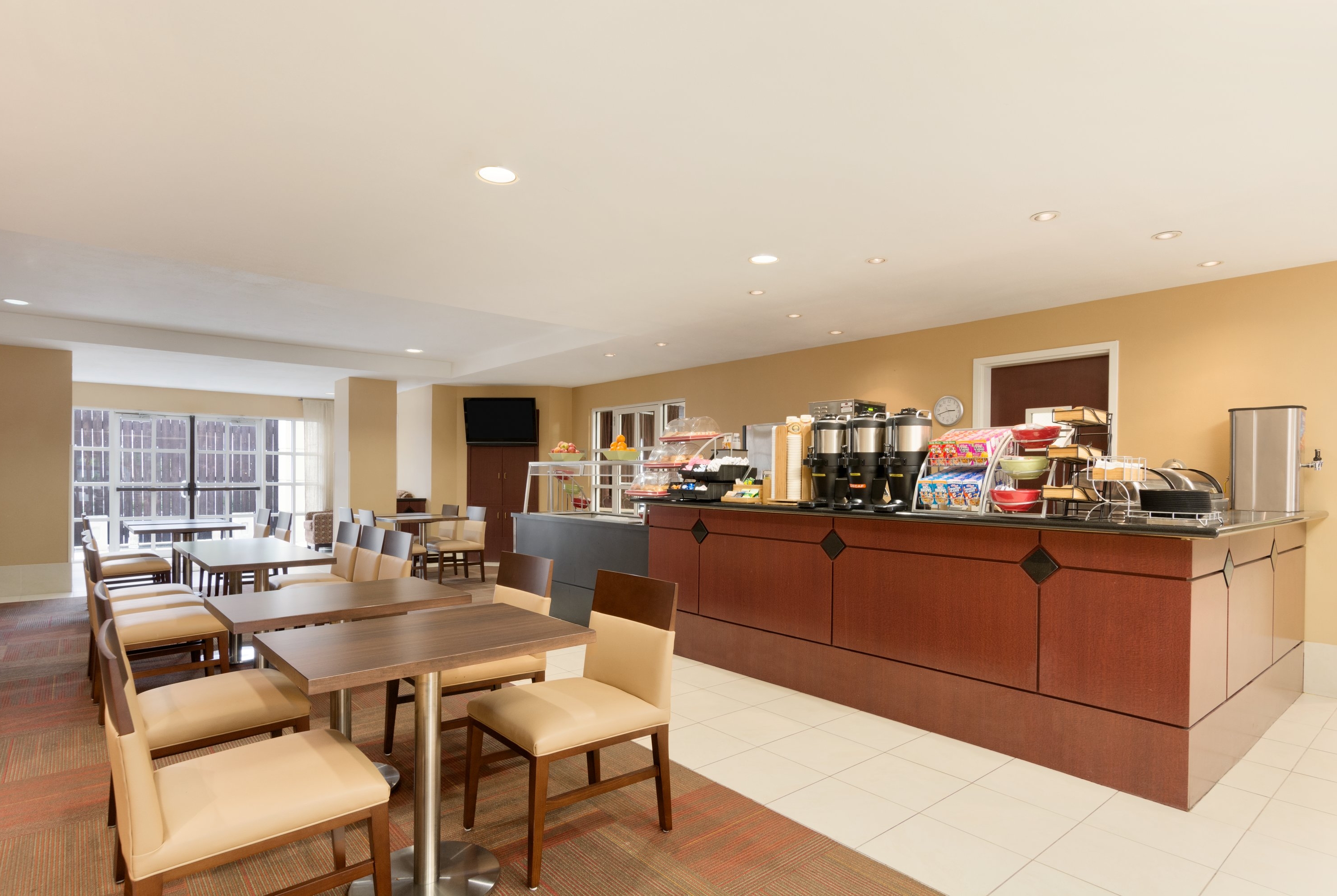 Free breakfast at Hawthorn Extended Stay by Wyndham College Station in College Station, Texas