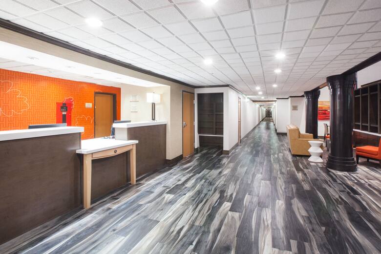 Hawthorn Suites by Wyndham Corpus Christi hotel lobby in Corpus Christi, Texas