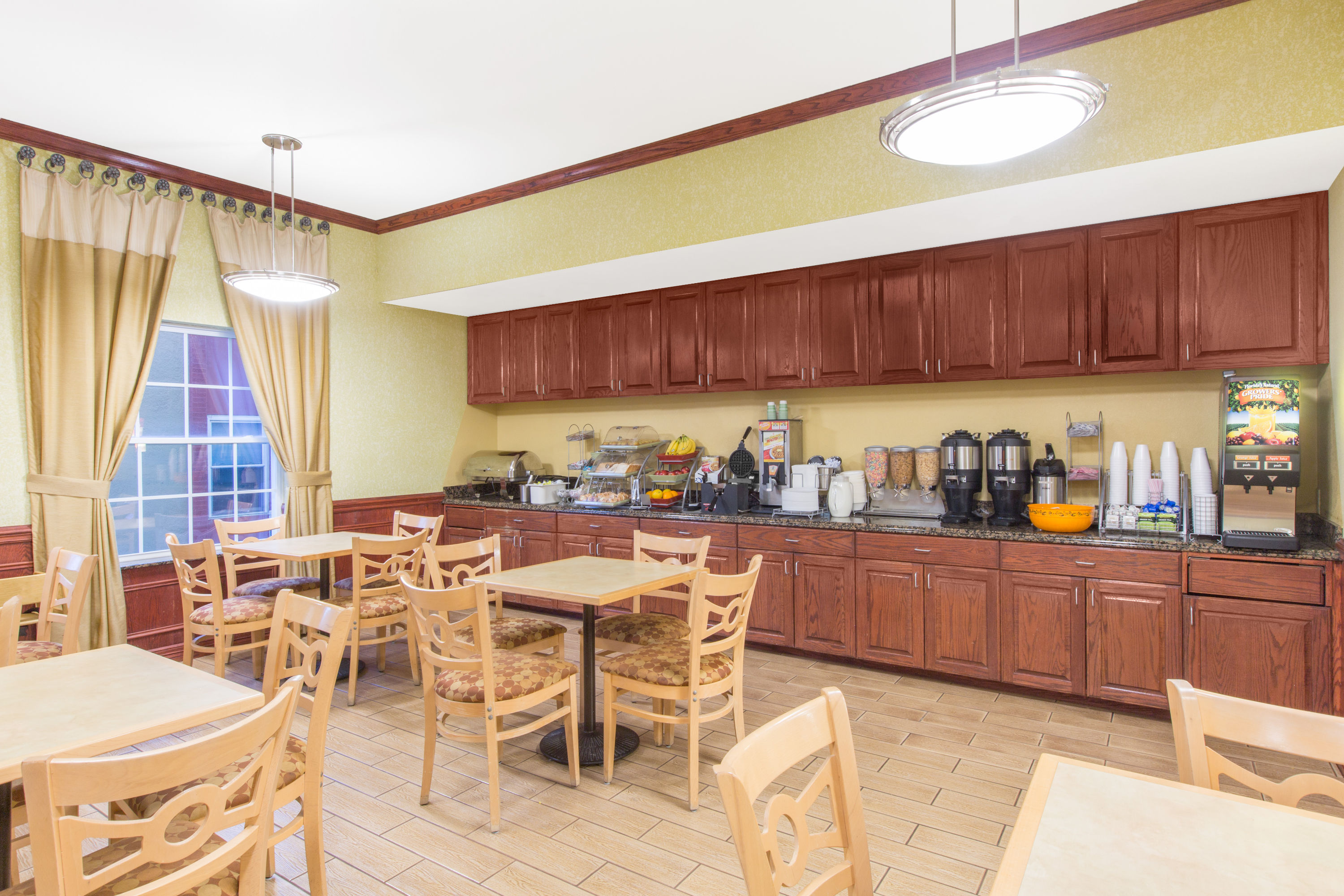 Free breakfast at Hawthorn Extended Stay by Wyndham Corpus Christi Padre Is in Corpus Christi, Texas