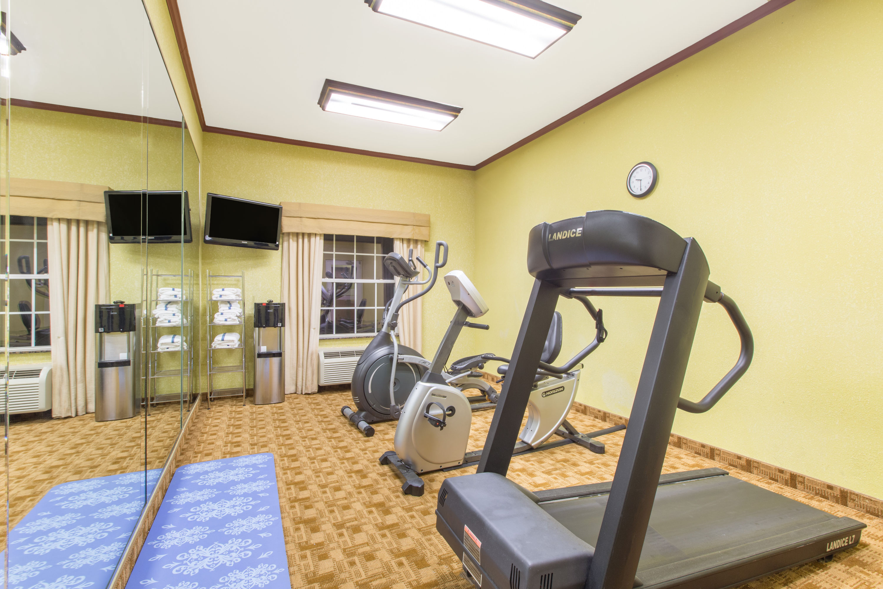 Fitness room at Hawthorn Extended Stay by Wyndham Corpus Christi Padre Is in Corpus Christi, Texas