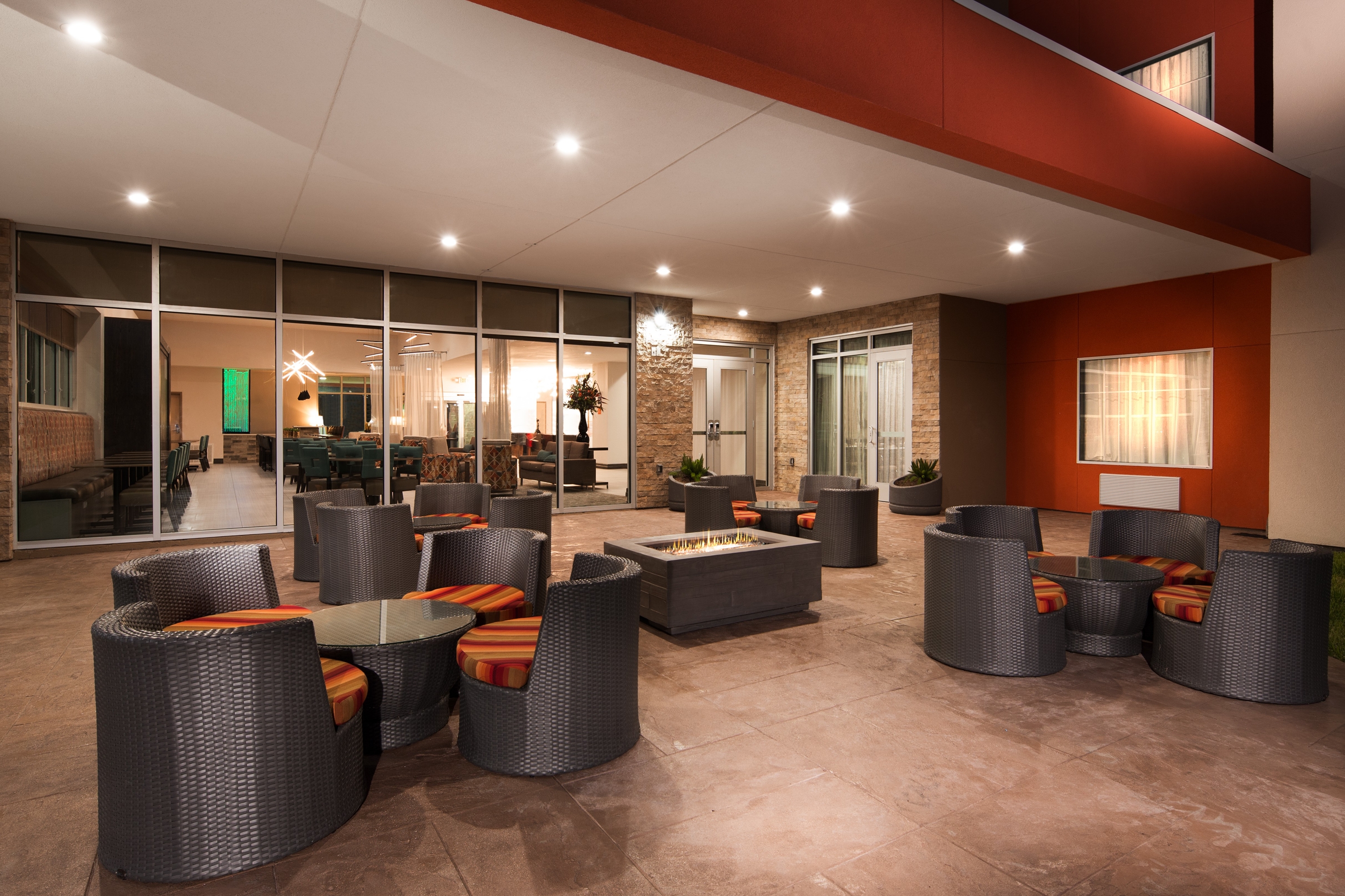 Firepit at Hawthorn Extended Stay by Wyndham Corpus Christi I-37 NW in Corpus Christi, Texas