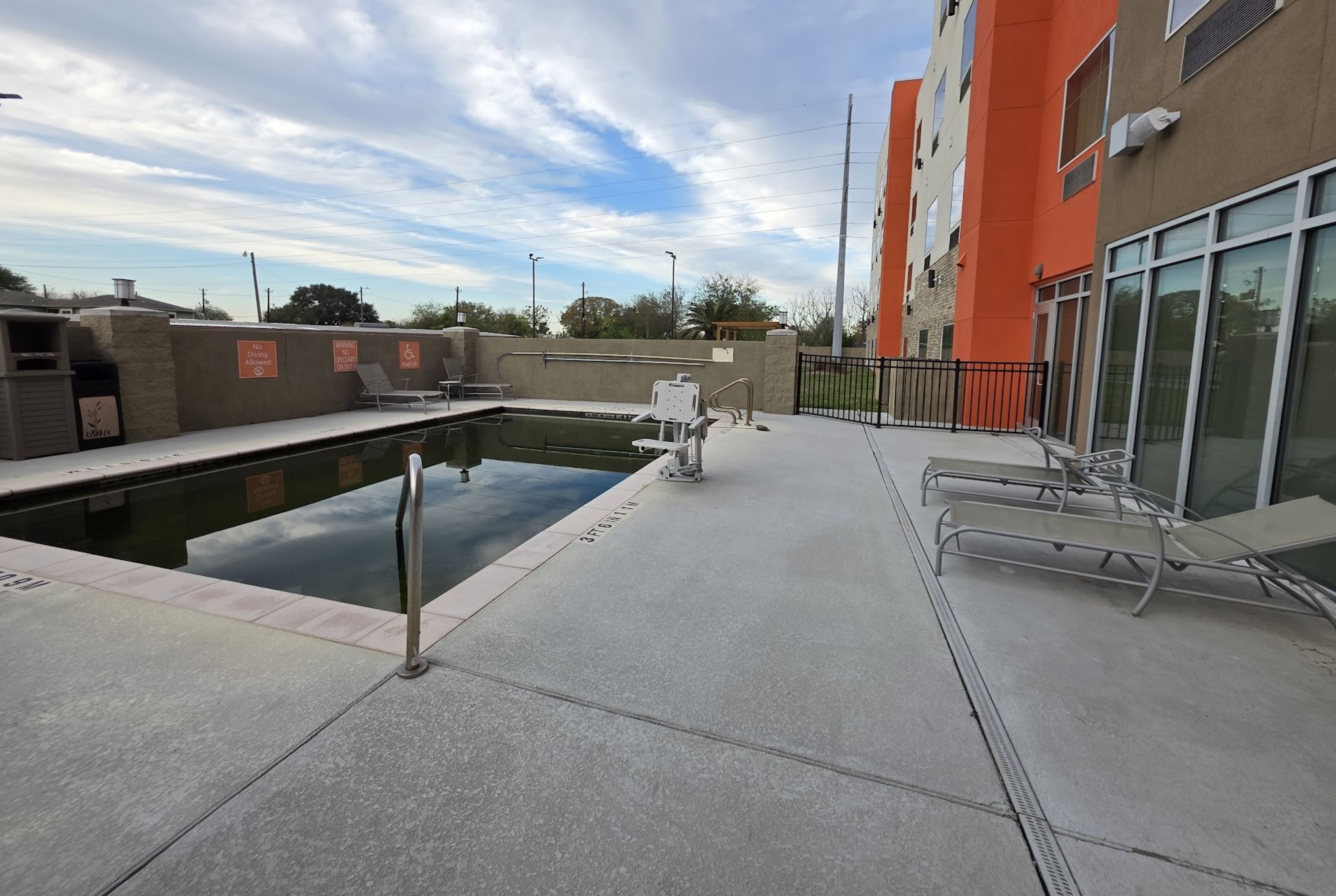 Pool at the Hawthorn Extended Stay by Wyndham Corpus Christi I-37 NW in Corpus Christi, Texas