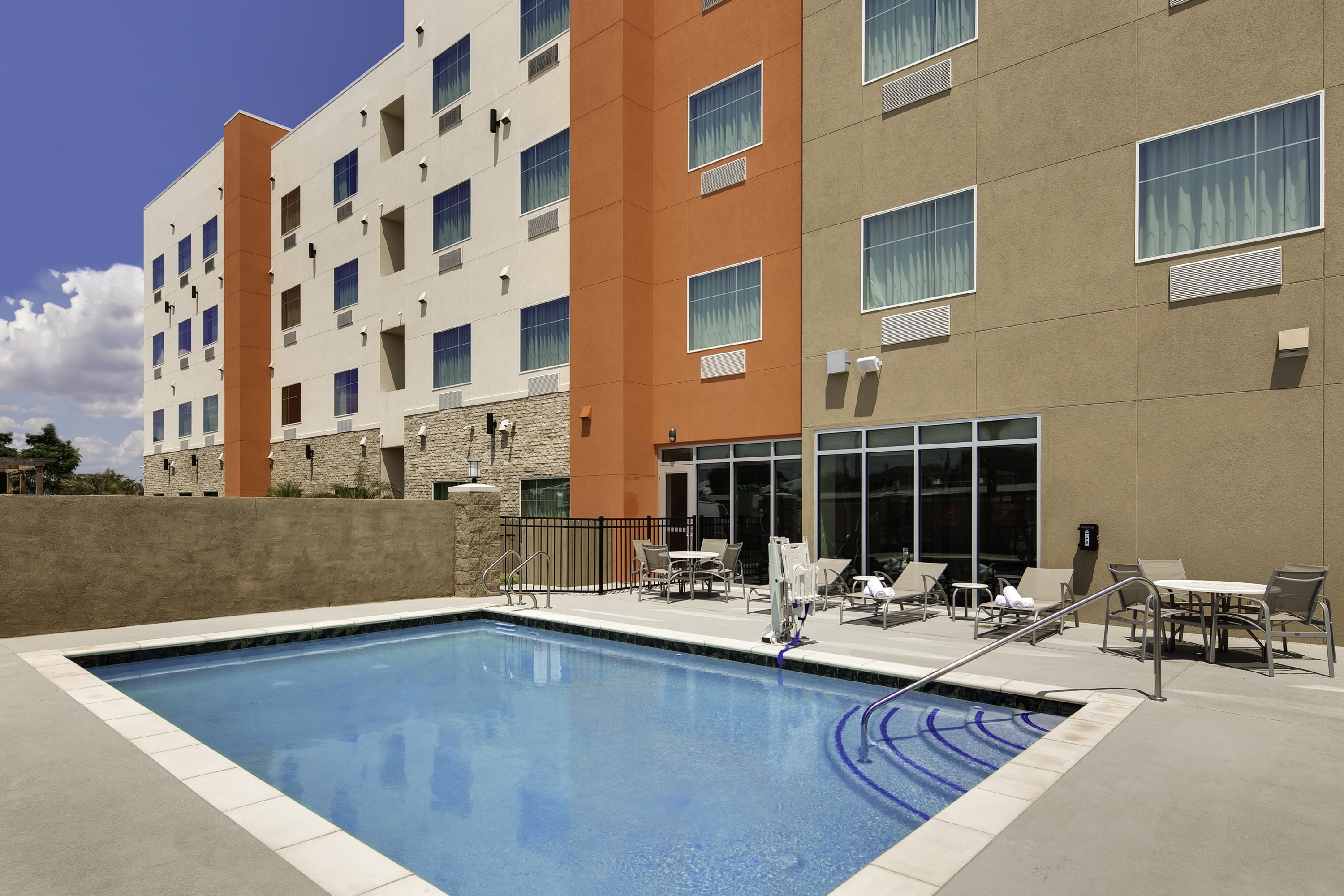 Pool at the Hawthorn Extended Stay by Wyndham Corpus Christi I-37 NW in Corpus Christi, Texas