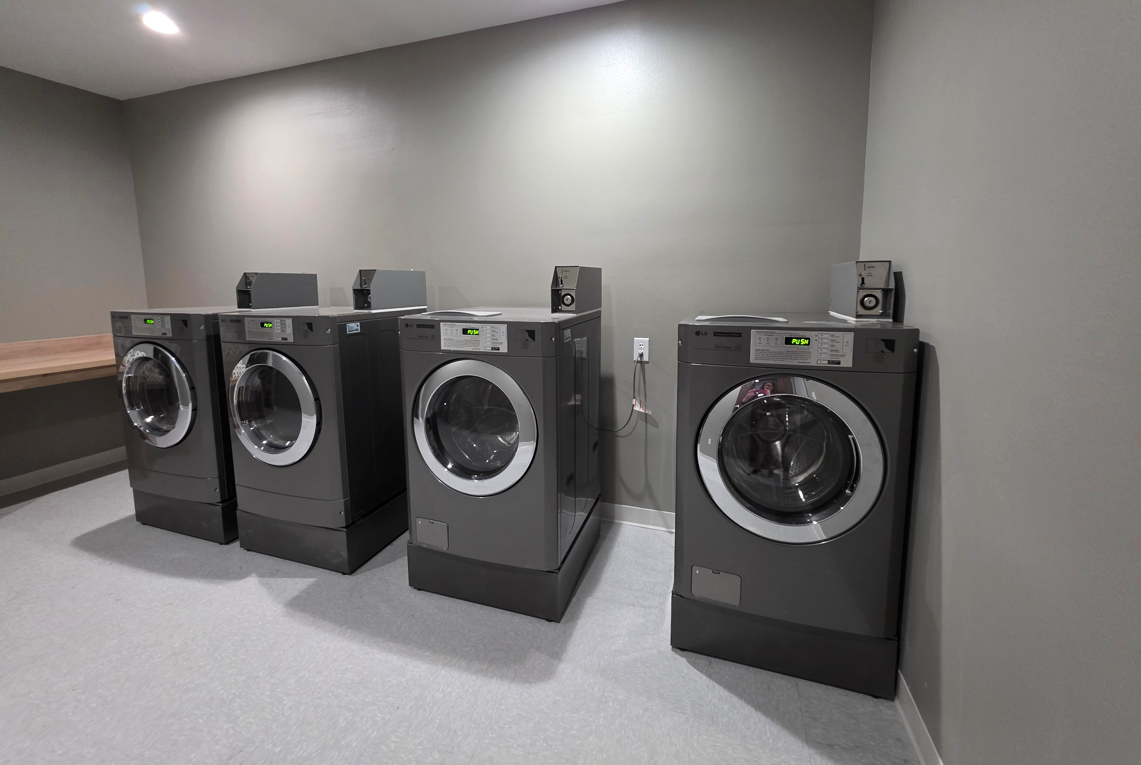 Laundry facilities at Hawthorn Extended Stay by Wyndham Eagle Pass in Eagle Pass, Texas
