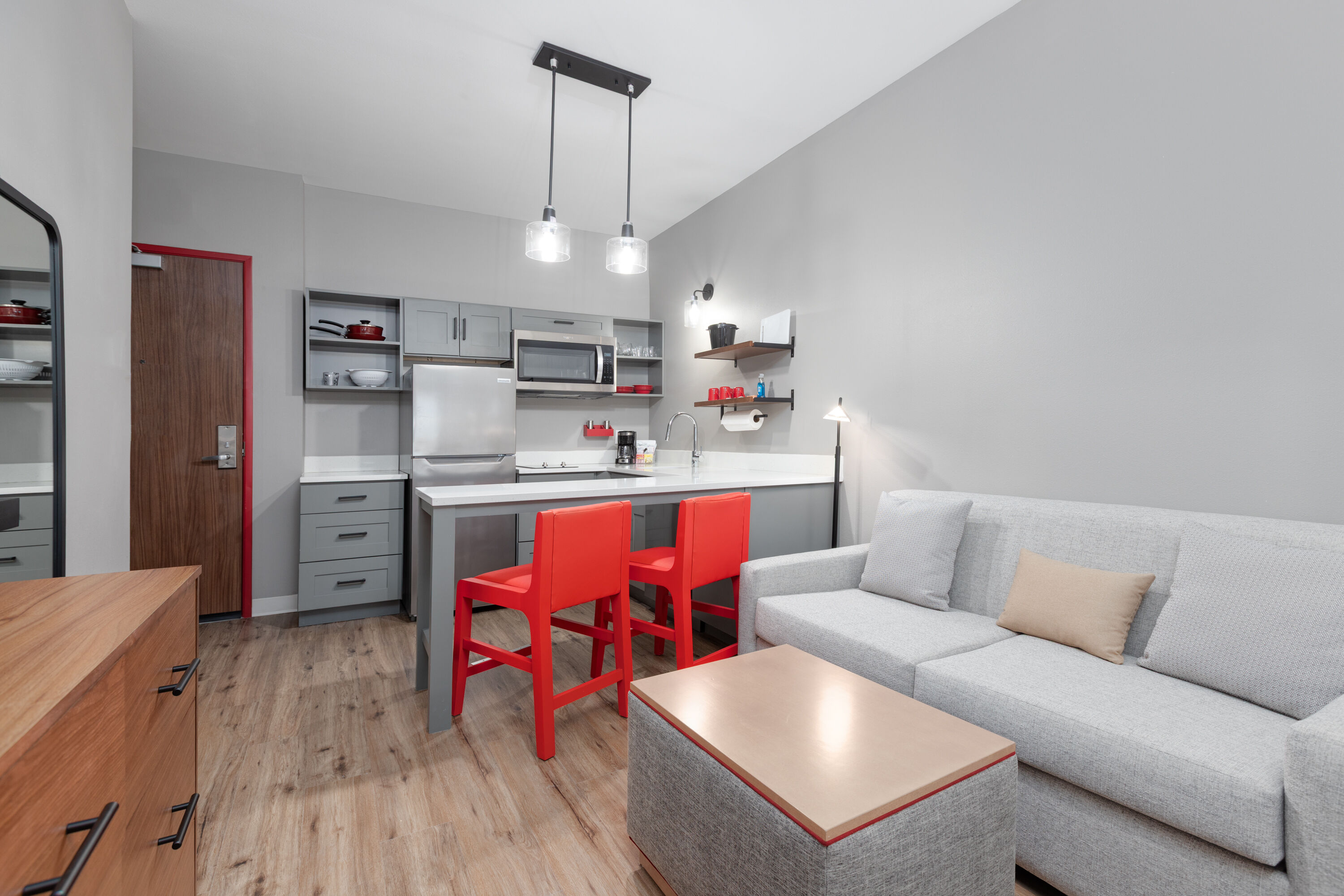 Guest room at the Hawthorn Extended Stay by Wyndham Eagle Pass in Eagle Pass, Texas