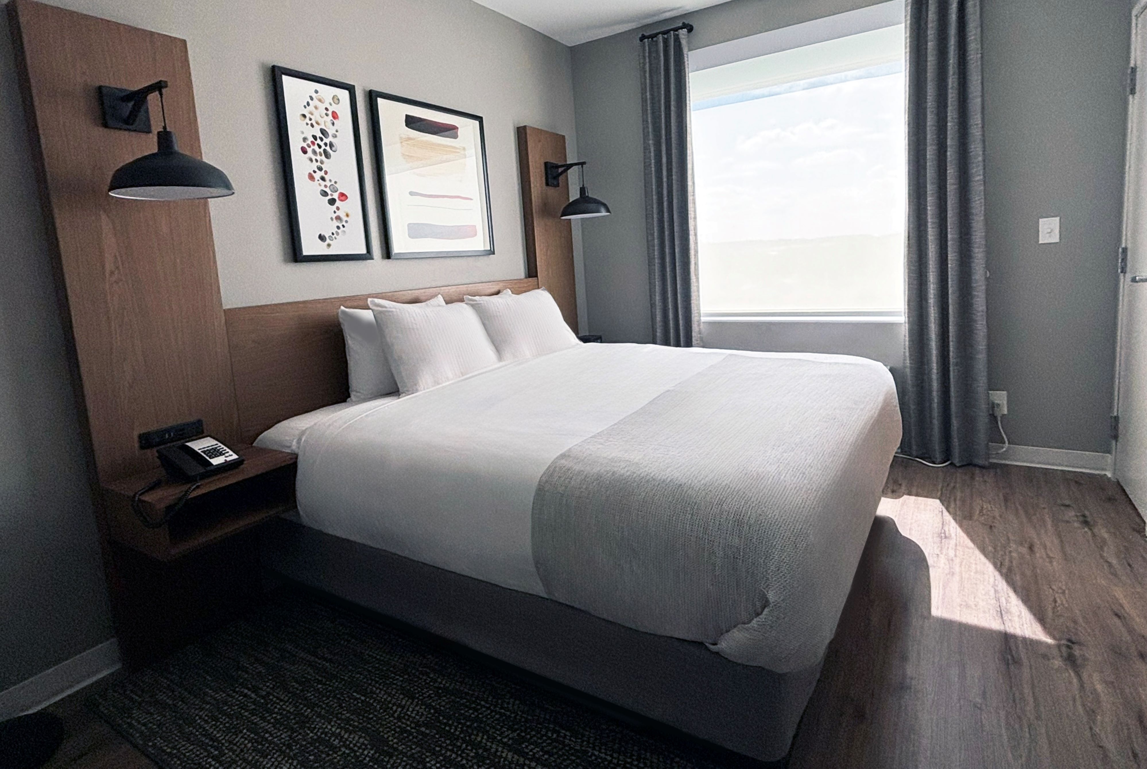 Guest room at the Hawthorn Extended Stay by Wyndham Eagle Pass in Eagle Pass, Texas