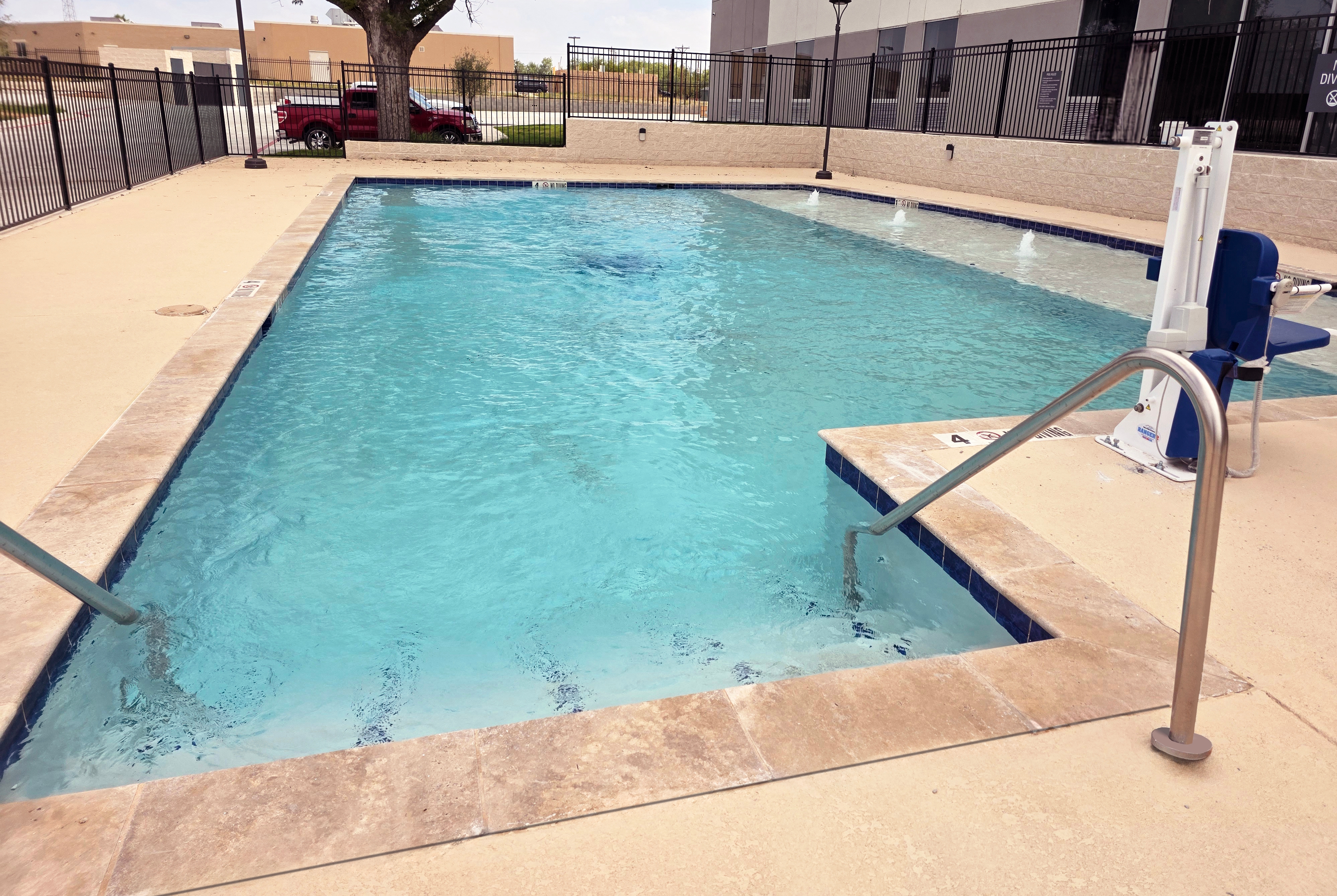 Pool at the Hawthorn Extended Stay by Wyndham Eagle Pass in Eagle Pass, Texas