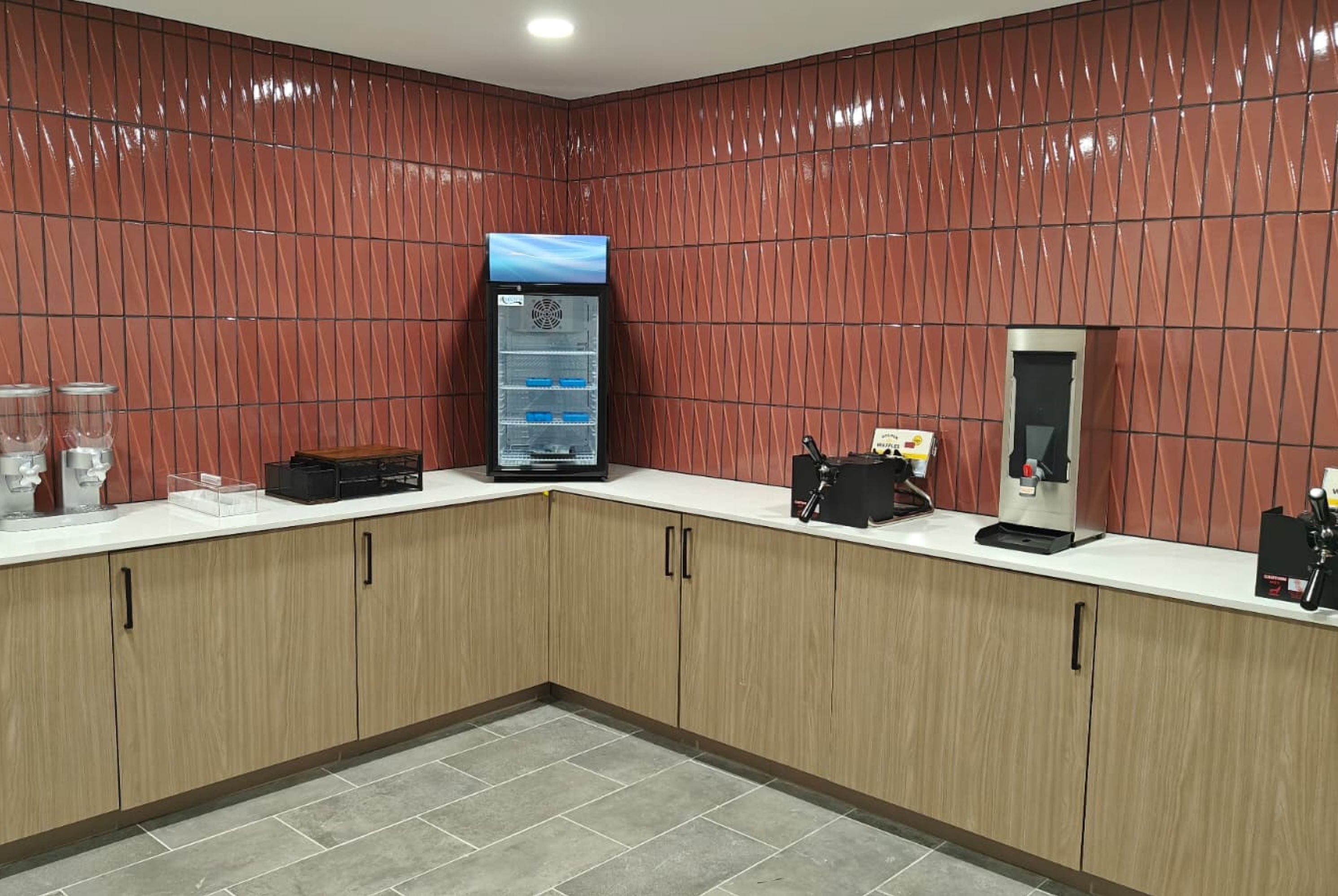 Free breakfast at Hawthorn Extended Stay by Wyndham DFW Airport North in Irving, Texas