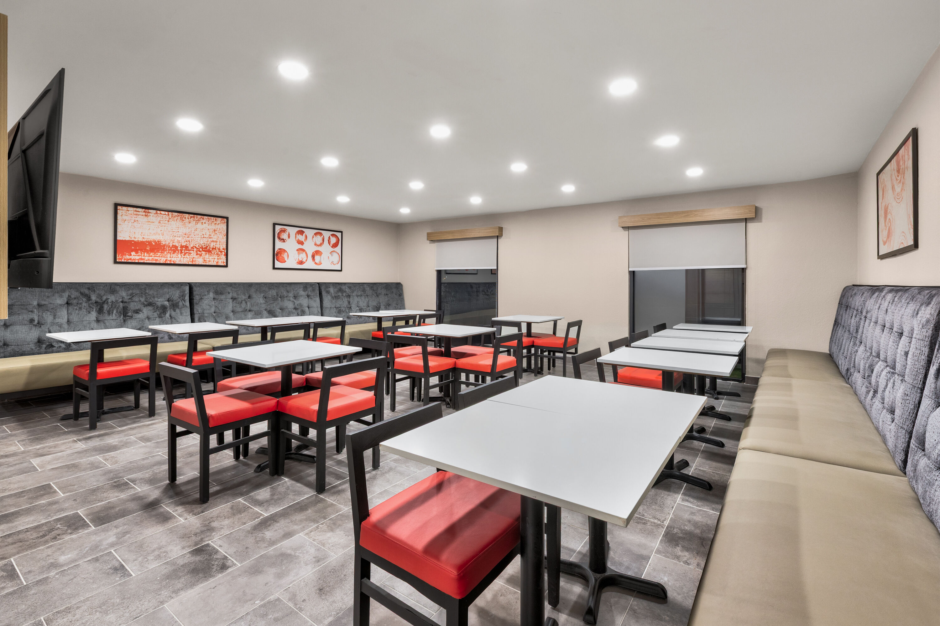 Free breakfast at Hawthorn Extended Stay by Wyndham DFW Airport North in Irving, Texas