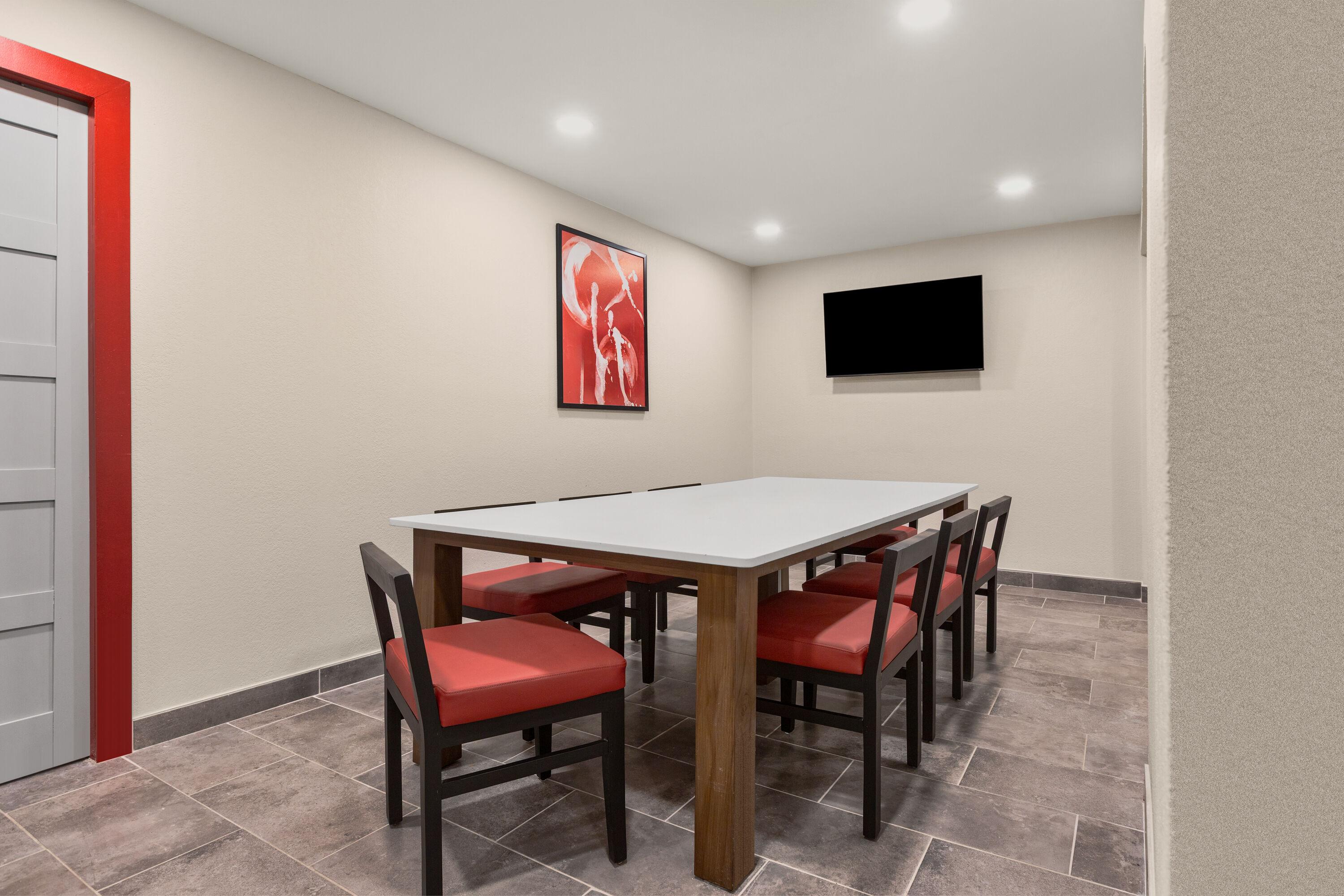 Free breakfast at Hawthorn Extended Stay by Wyndham DFW Airport North in Irving, Texas