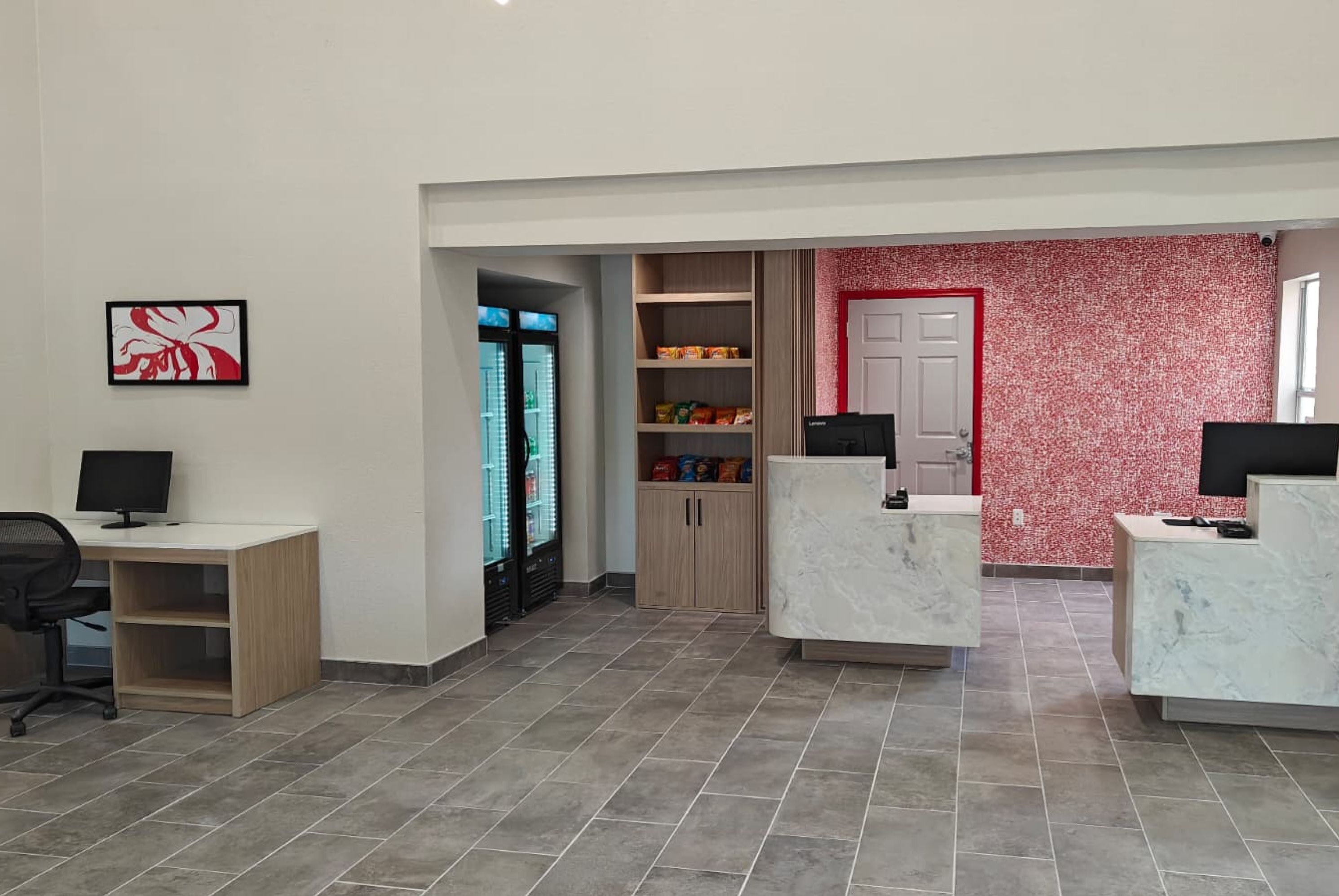 Hawthorn Extended Stay by Wyndham DFW Airport North reception in Irving, Texas