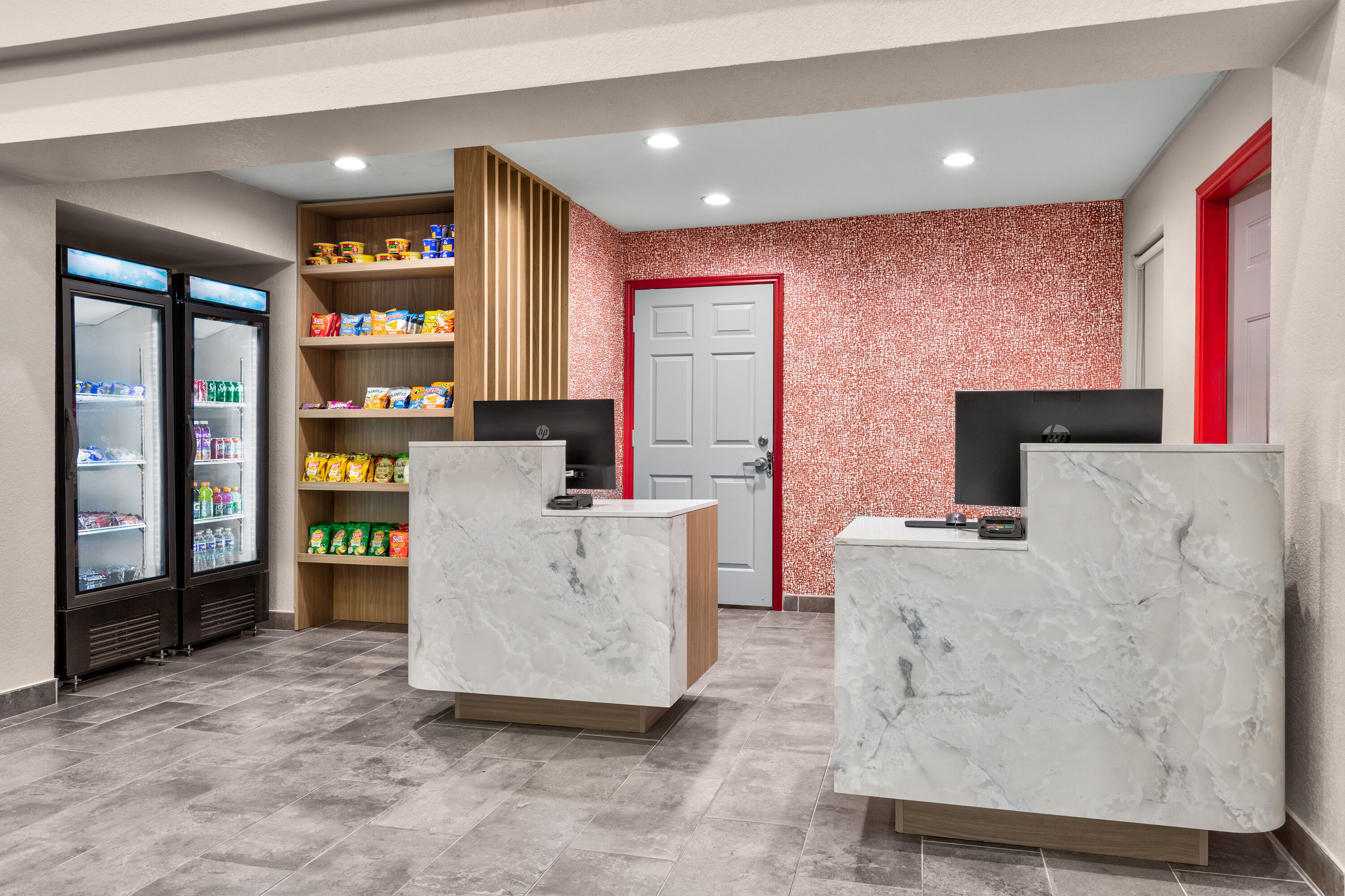 Hawthorn Extended Stay by Wyndham DFW Airport North reception in Irving, Texas