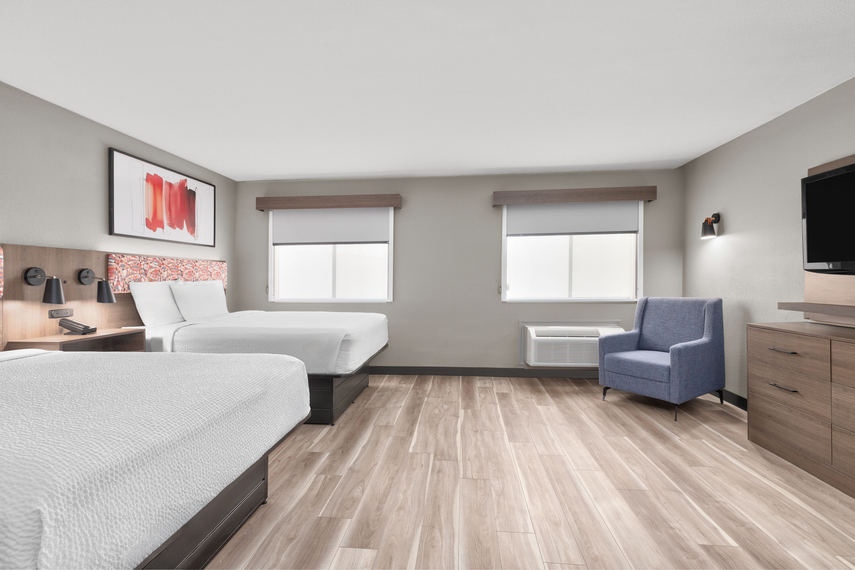 Hawthorn Extended Stay by Wyndham DFW Airport North suite in Irving, Texas