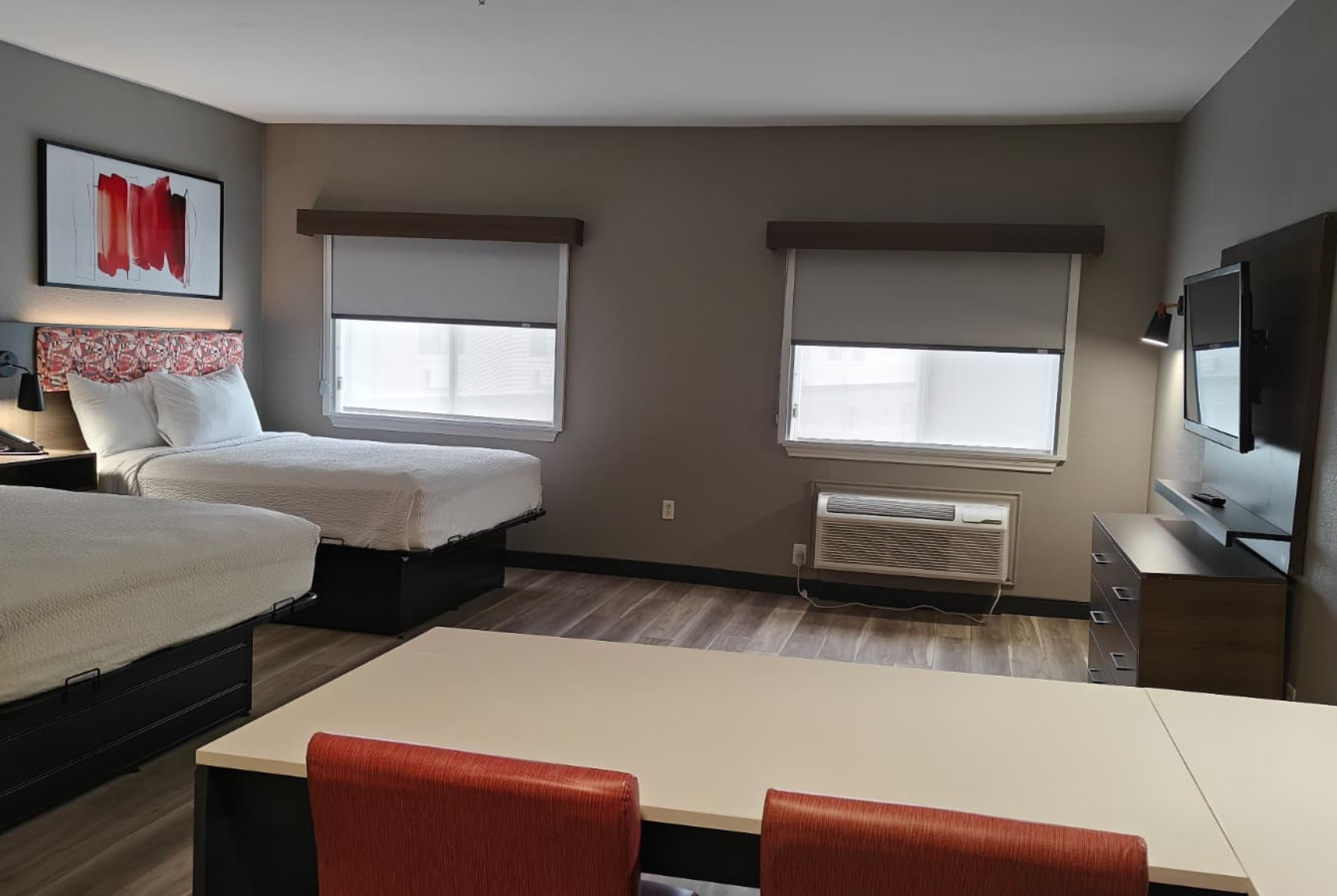 Hawthorn Extended Stay by Wyndham DFW Airport North suite in Irving, Texas