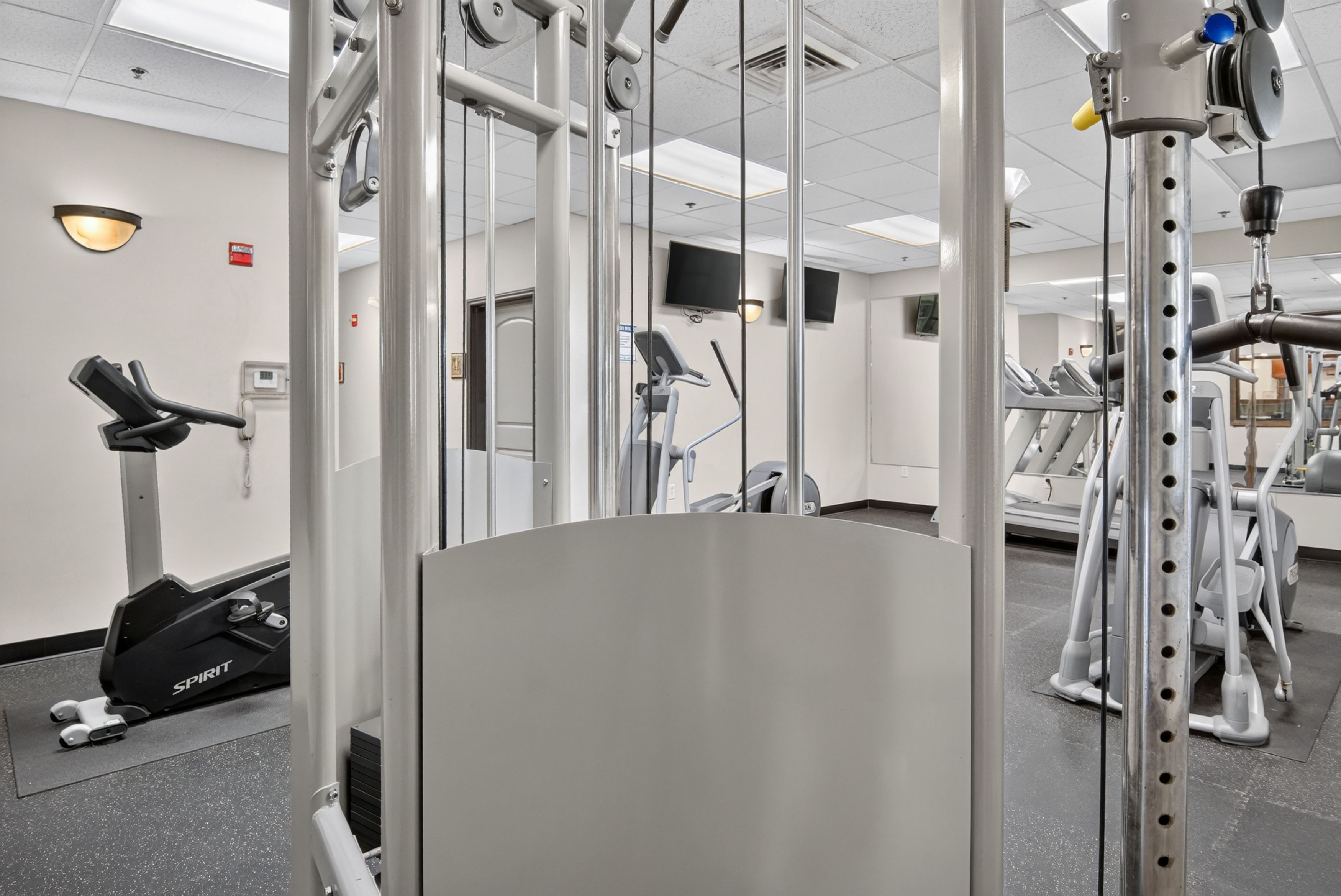 Fitness room at Hawthorn Extended Stay by Wyndham Killeen in Killeen, Texas