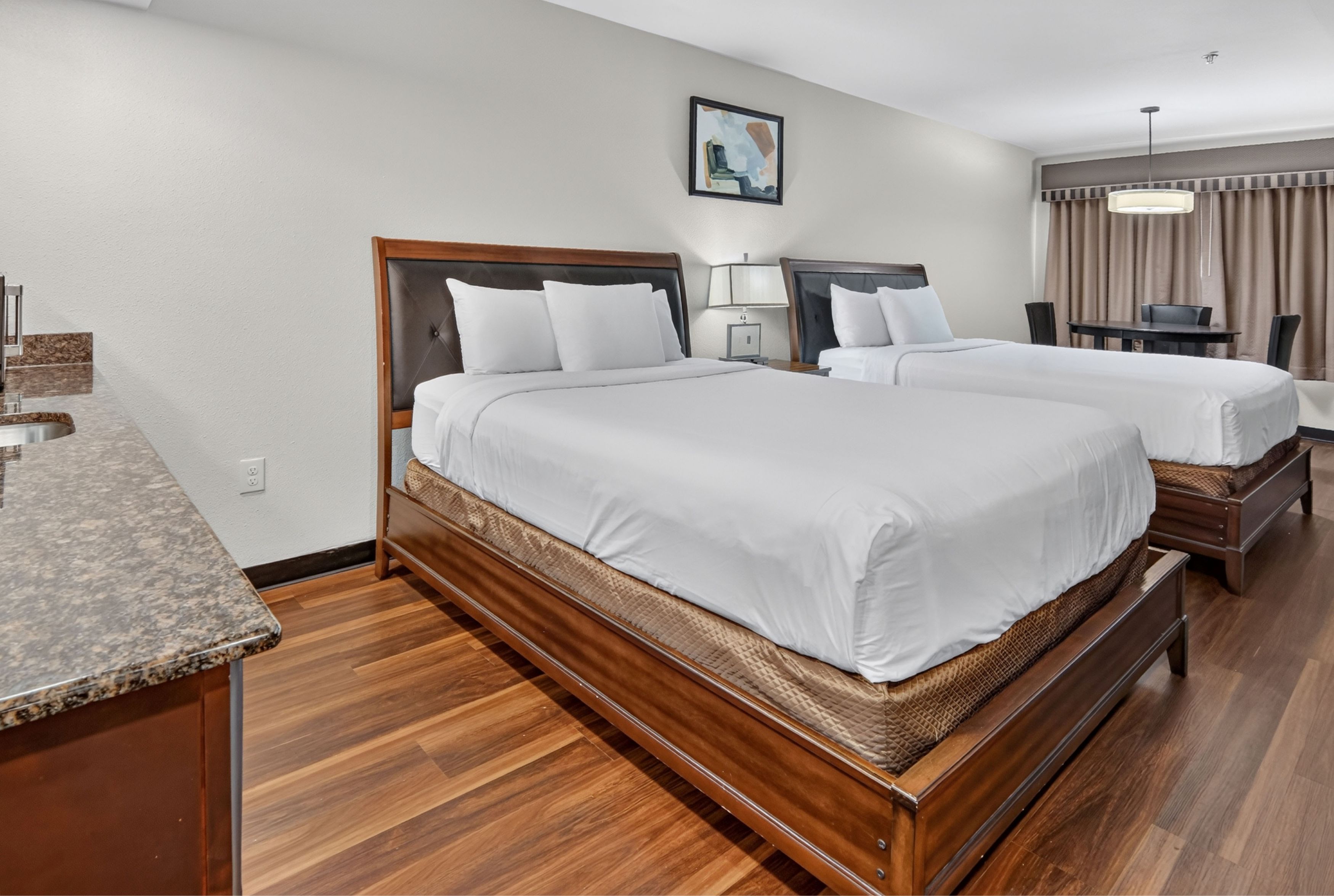 Guest room at the Hawthorn Extended Stay by Wyndham Killeen in Killeen, Texas