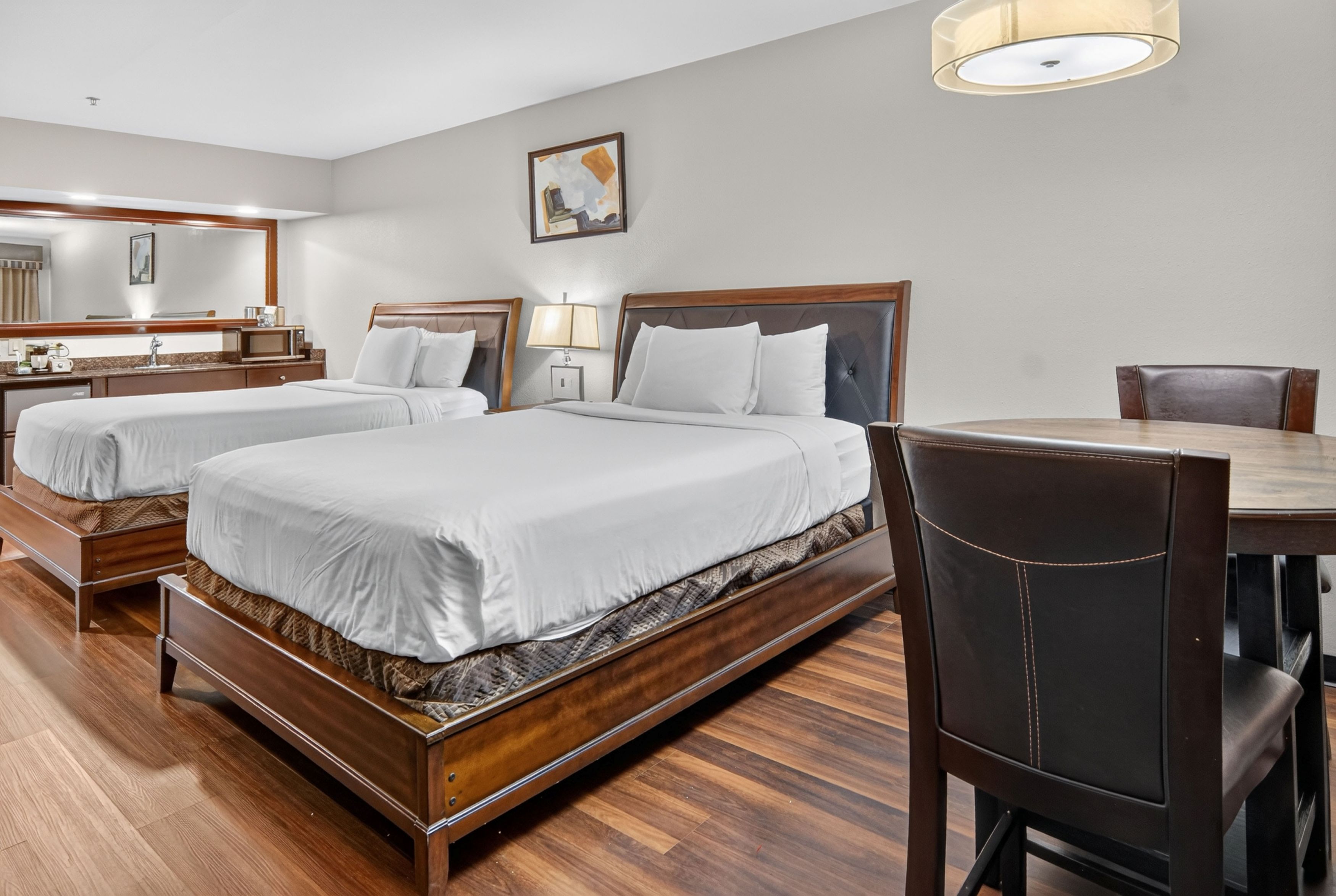 Guest room at the Hawthorn Extended Stay by Wyndham Killeen in Killeen, Texas
