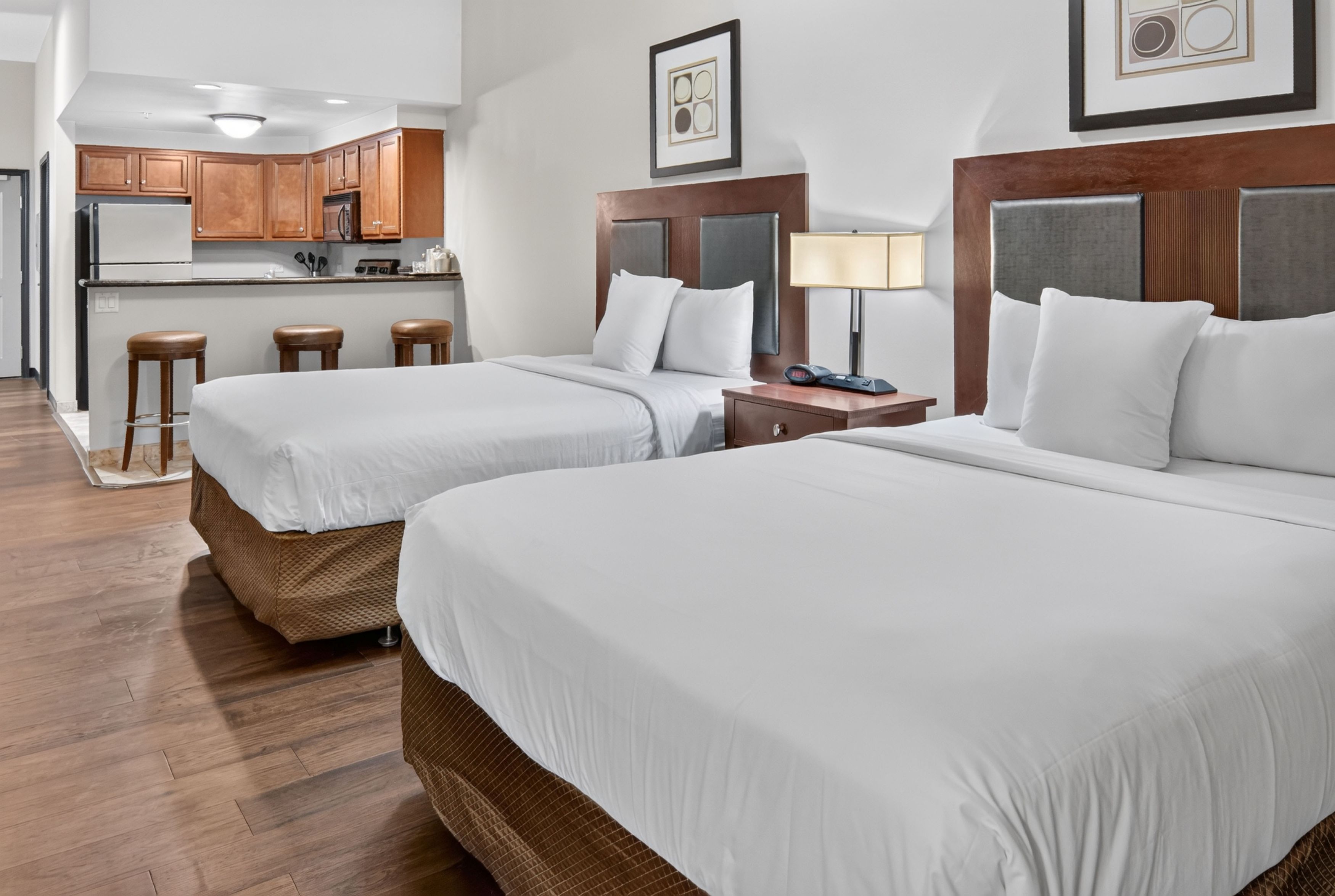 Guest room at the Hawthorn Extended Stay by Wyndham Killeen in Killeen, Texas
