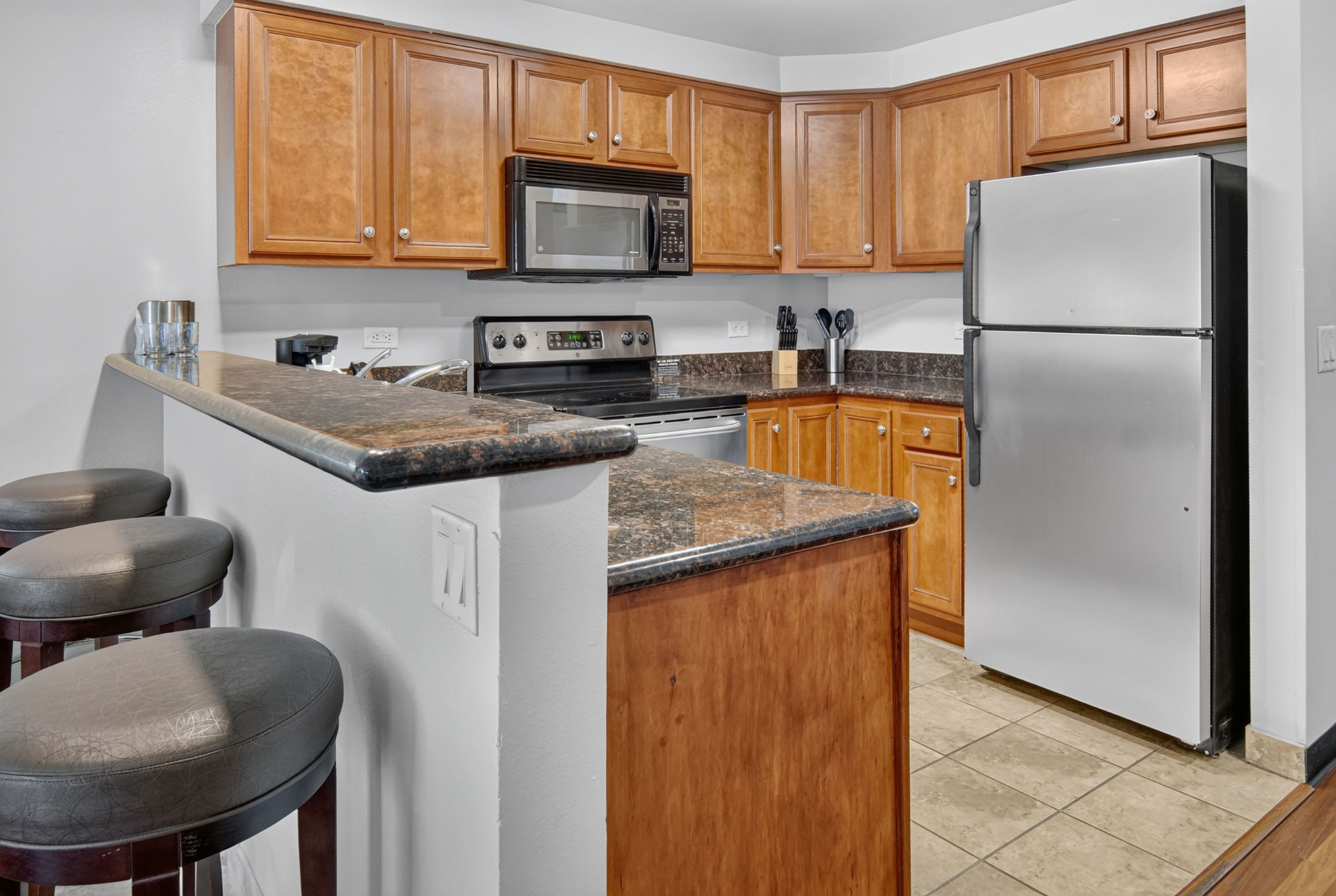 Guest room at the Hawthorn Extended Stay by Wyndham Killeen in Killeen, Texas