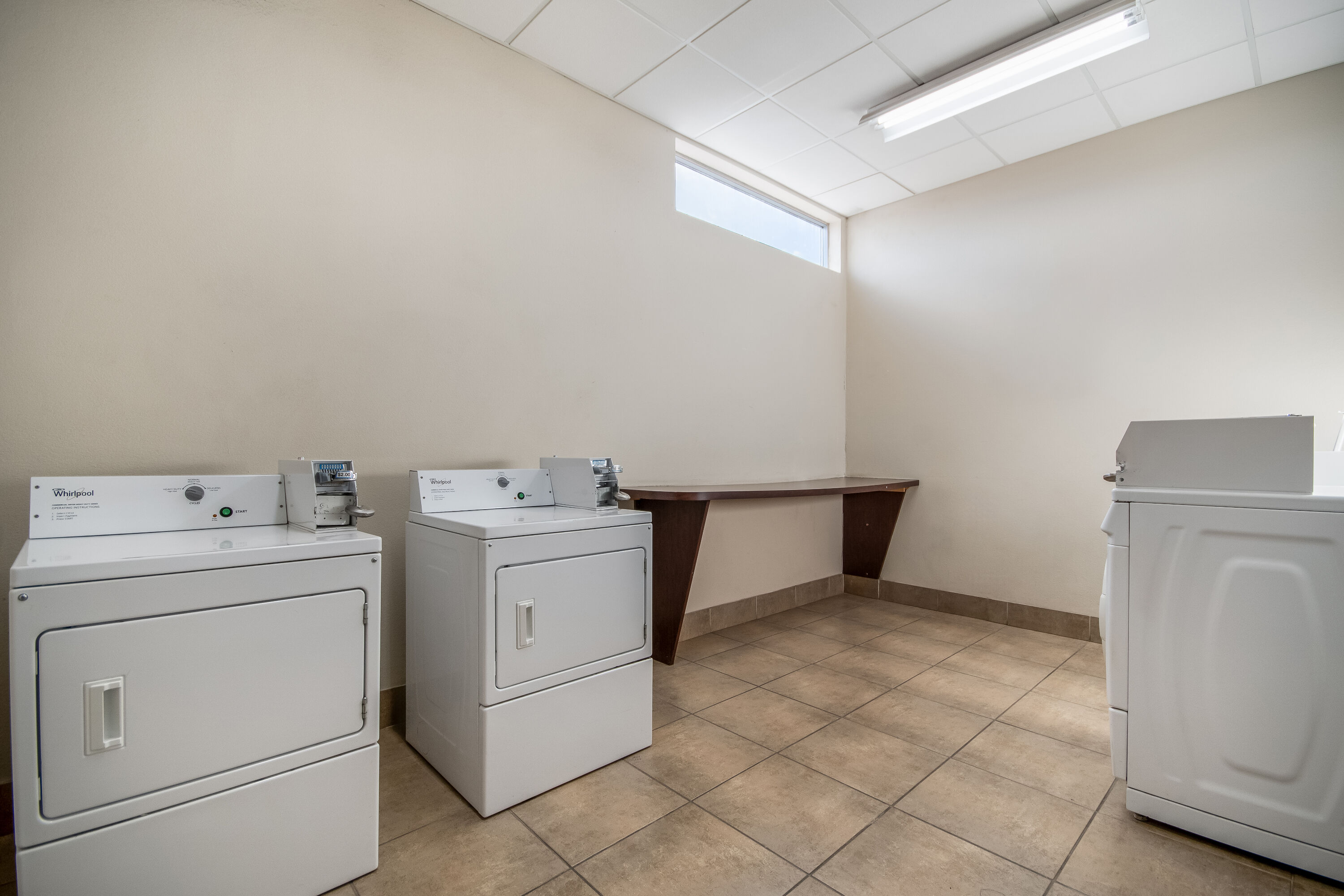 Laundry facilities at Hawthorn Suites by Wyndham Lubbock in Lubbock, Texas