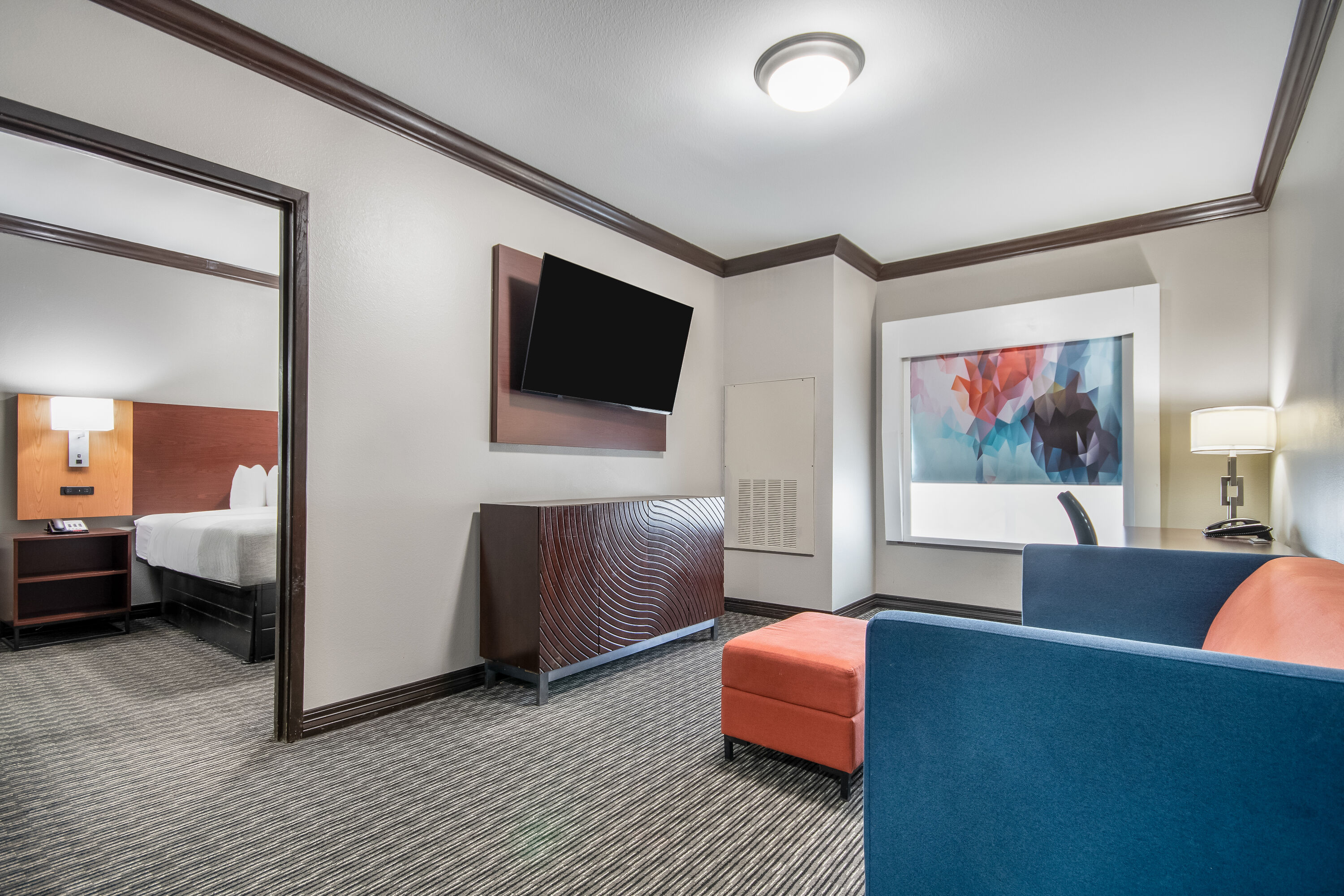 Hawthorn Suites by Wyndham Lubbock suite in Lubbock, Texas