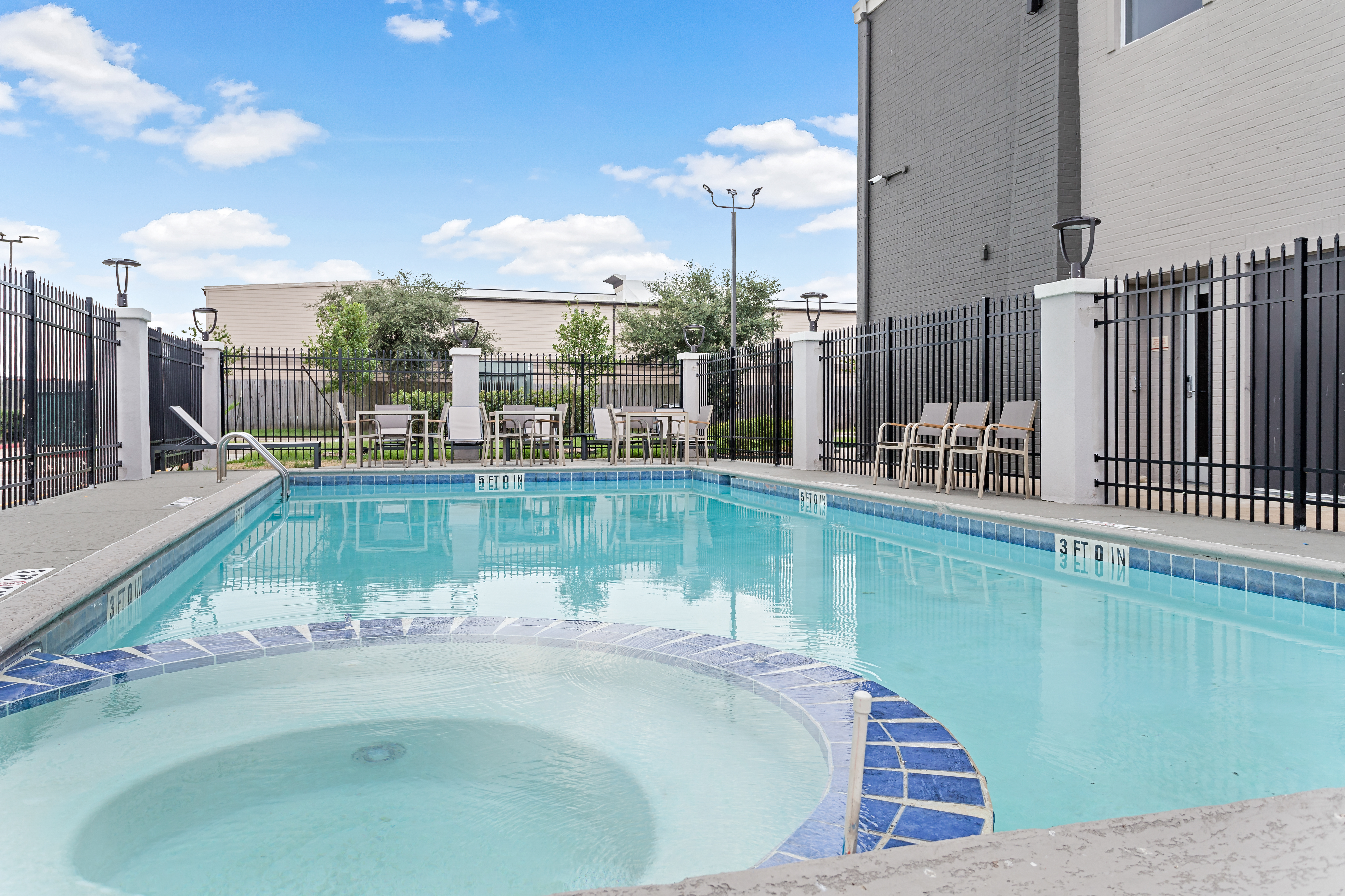 Pool at the Hawthorn Extended Stay by Wyndham Port Arthur in Port Arthur, Texas