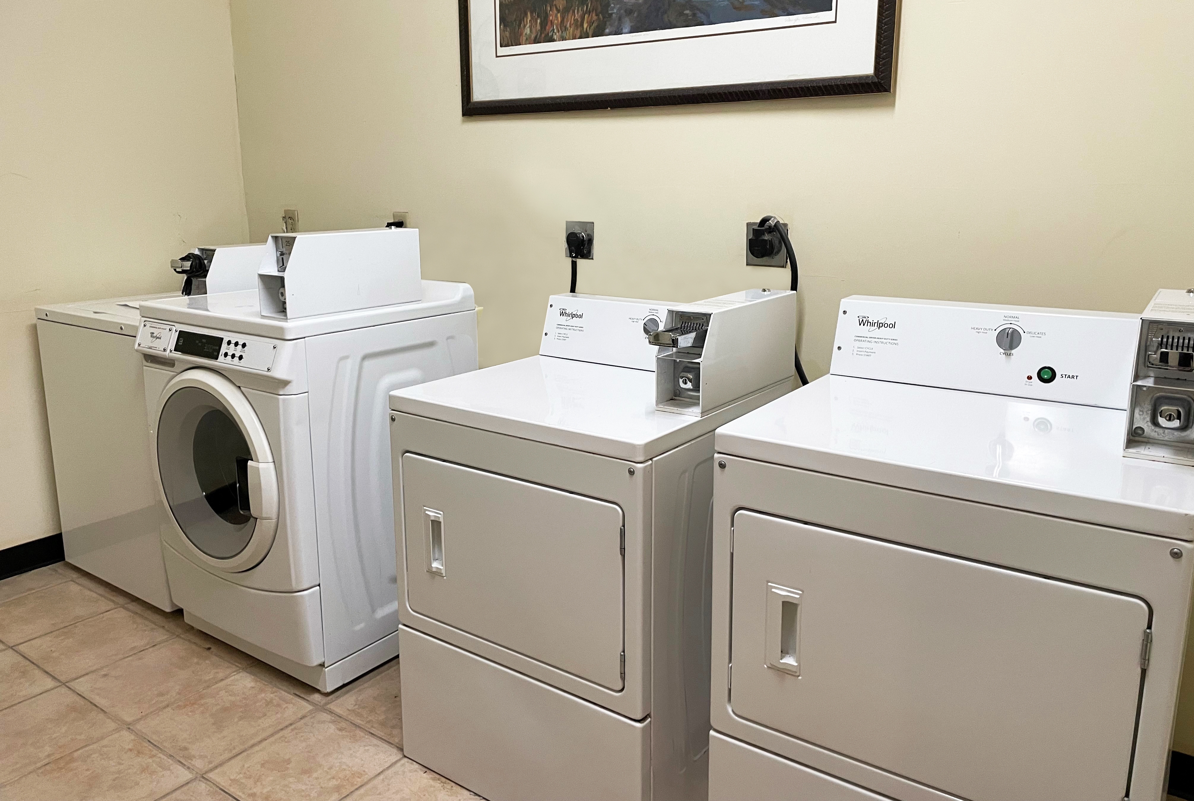 Laundry facilities at Hawthorn Extended Stay by Wyndham Port Arthur in Port Arthur, Texas