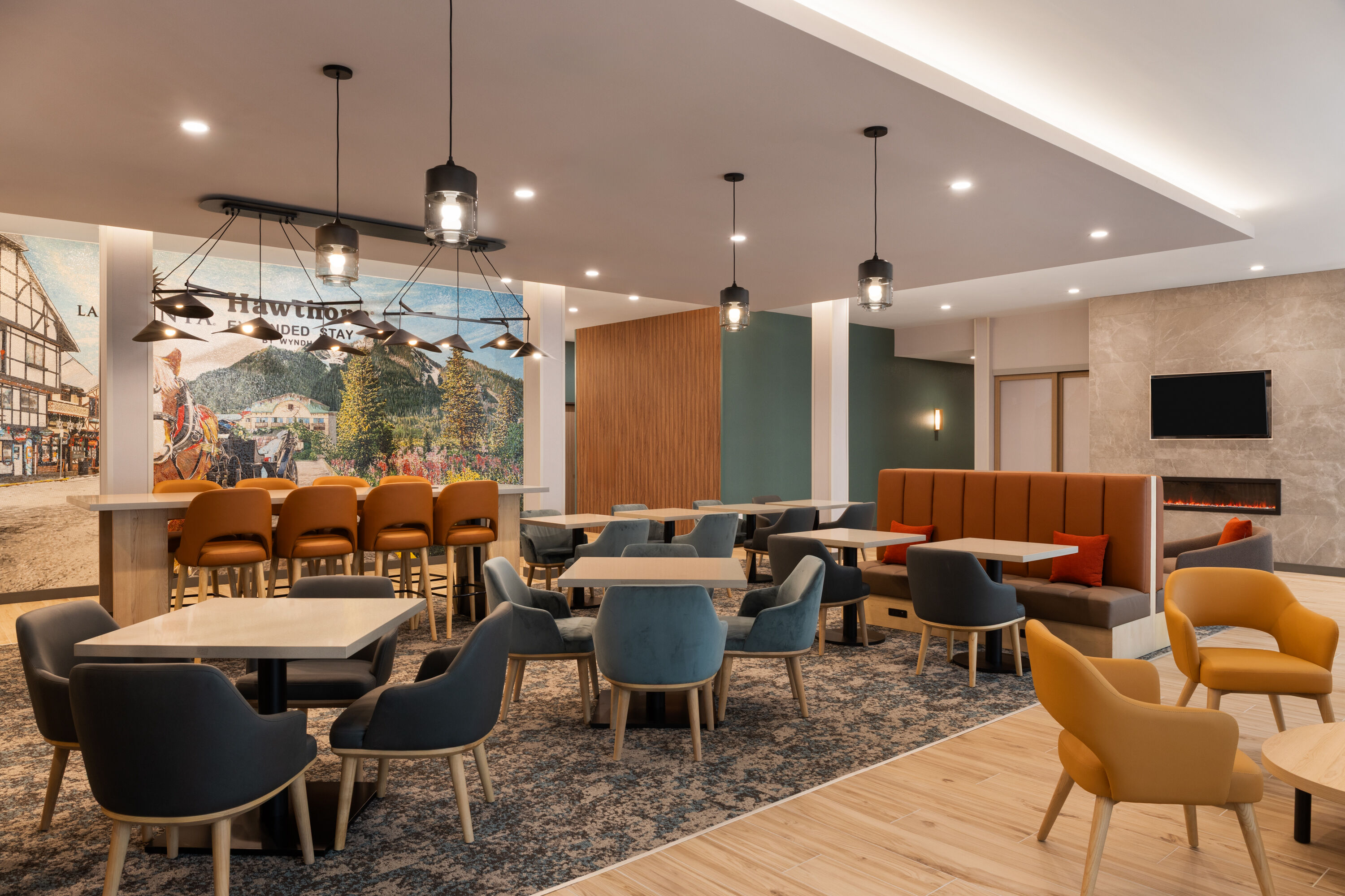 Free breakfast at Hawthorn Extended Stay by Wyndham Leavenworth in Leavenworth, Washington
