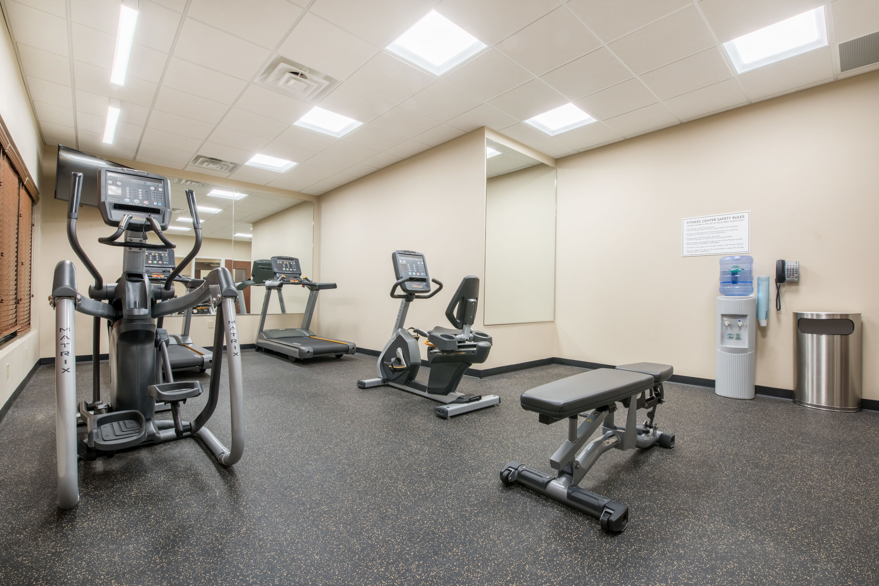Fitness room at Hawthorn Suites by Wyndham Bridgeport/Clarksburg in Bridgeport, West Virginia