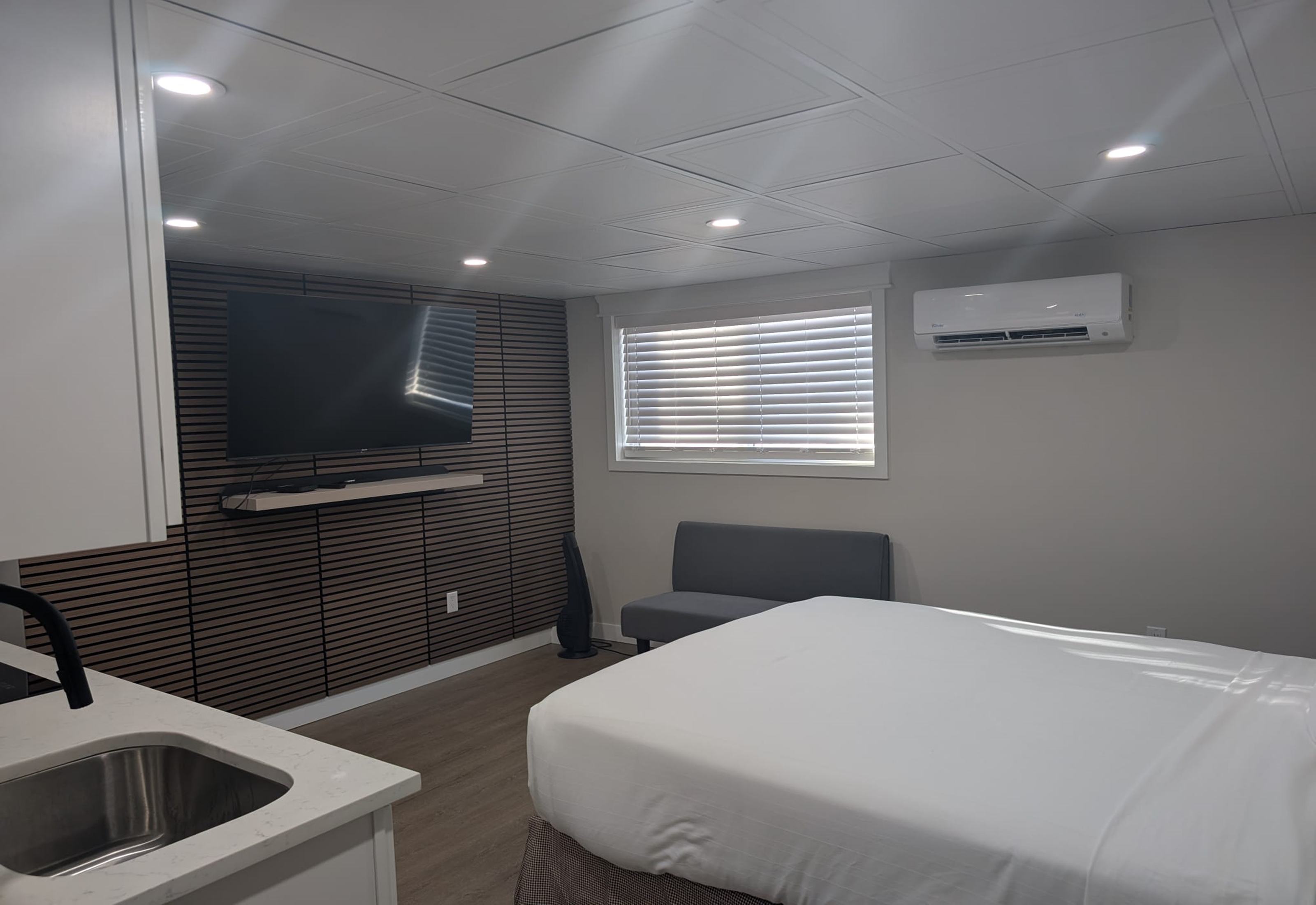 Guest room at the Baymont by Wyndham Red Deer in Red Deer, Alberta