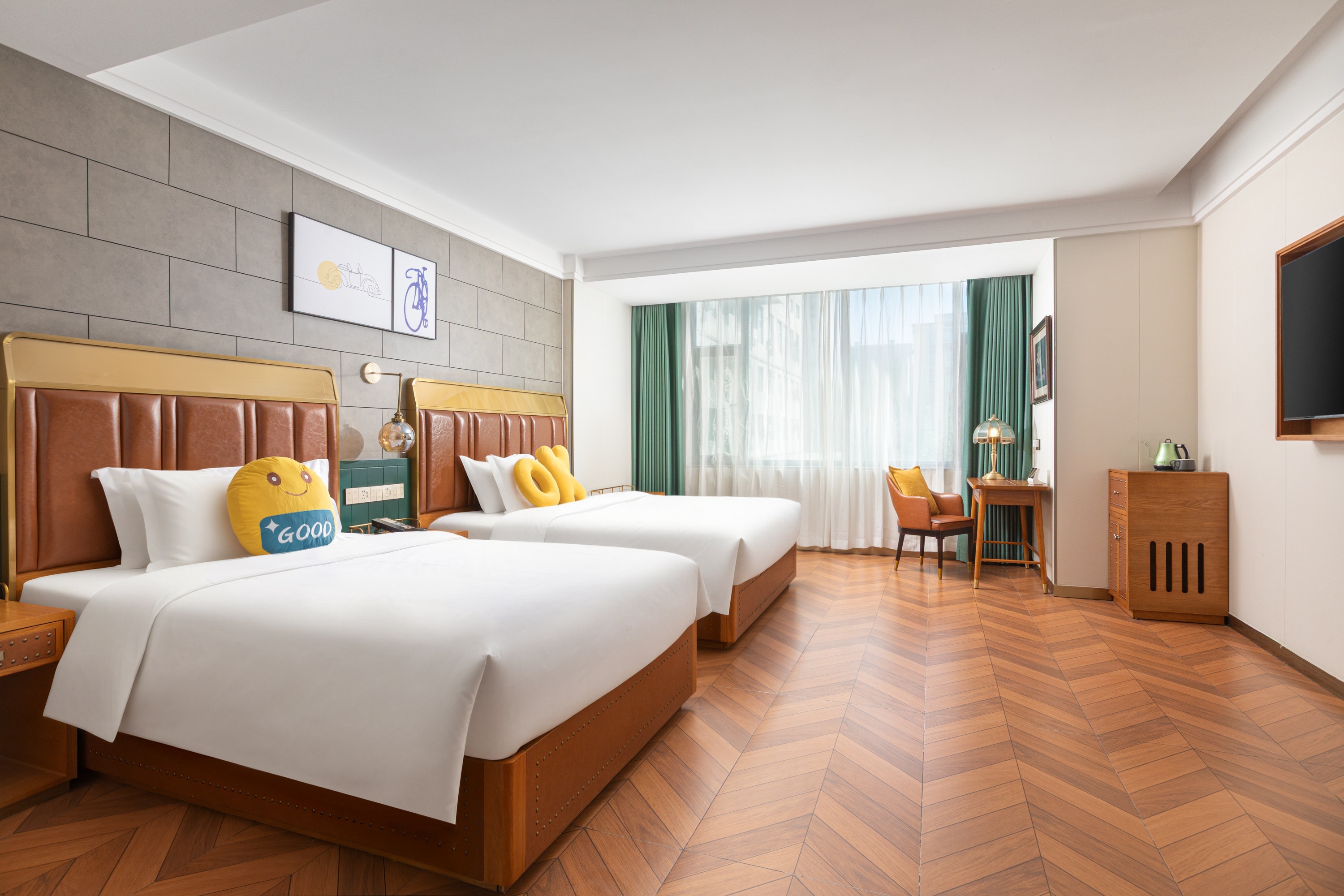 Guest room at the Baymont Urumqi Tieluju Metro Station in Urumqi, Other than US/Canada