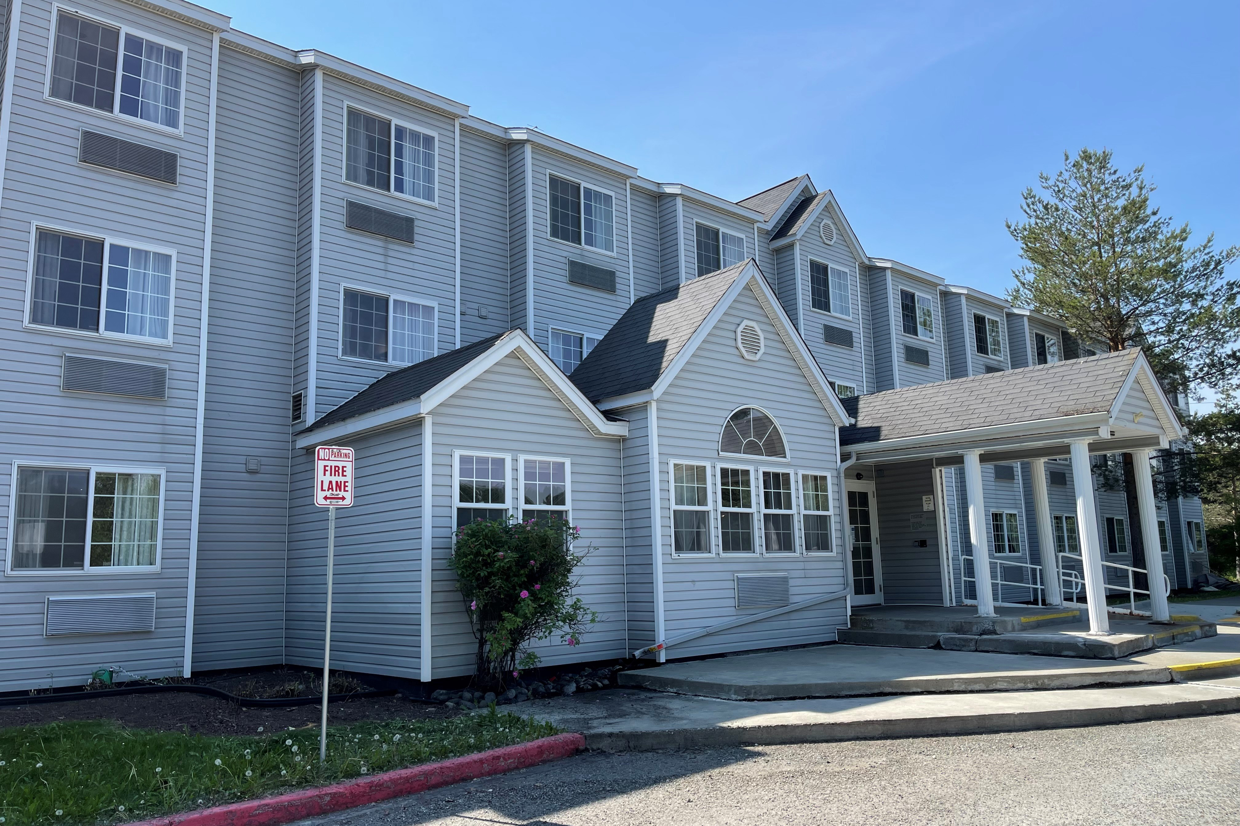 Exterior of Baymont Inn & Suites by Wyndham Anchorage Airport hotel in Anchorage, Alaska