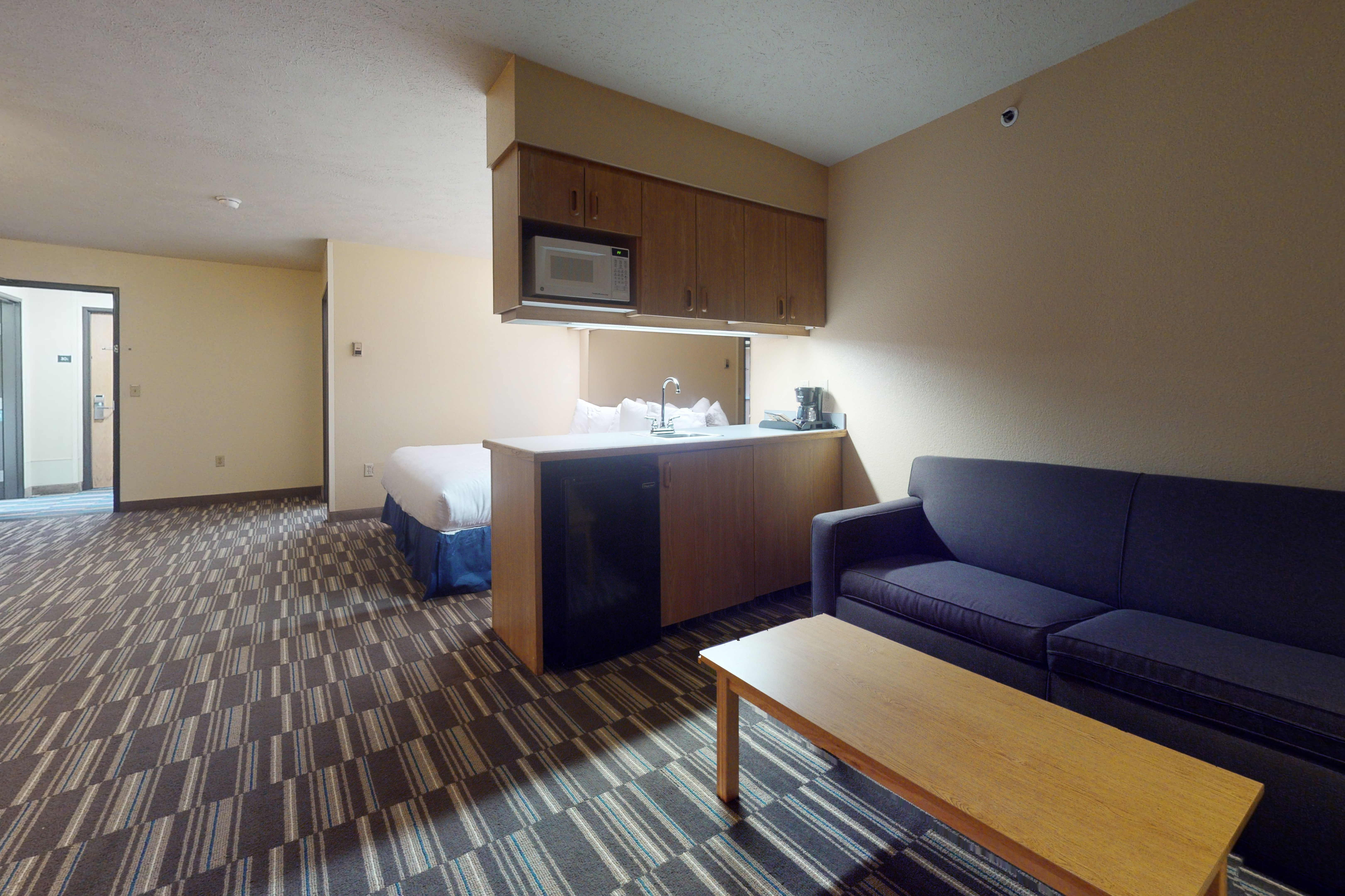 Guest room at the Baymont Inn & Suites by Wyndham Anchorage Airport in Anchorage, Alaska