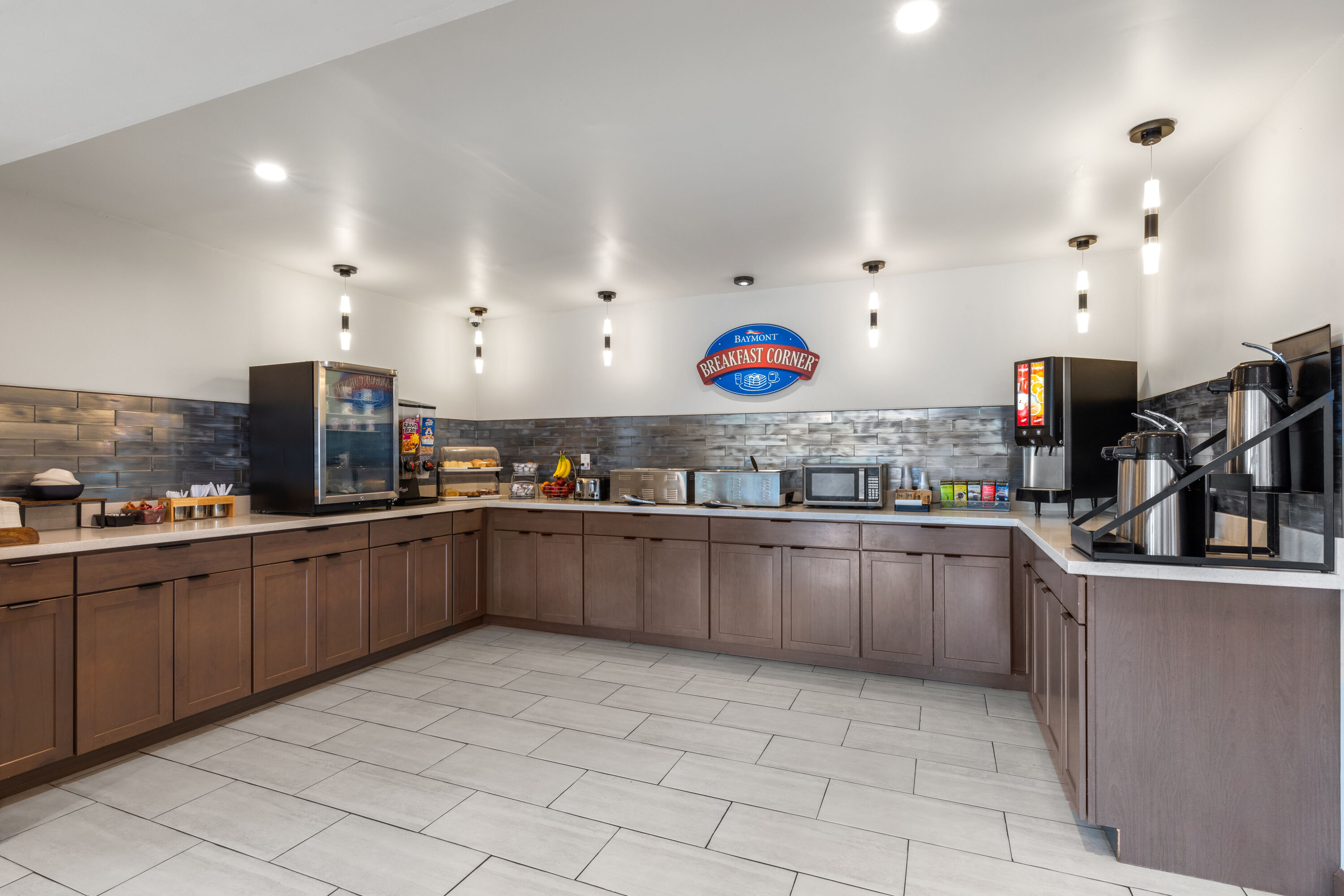 Free breakfast at Baymont by Wyndham Dothan in Dothan, Alabama