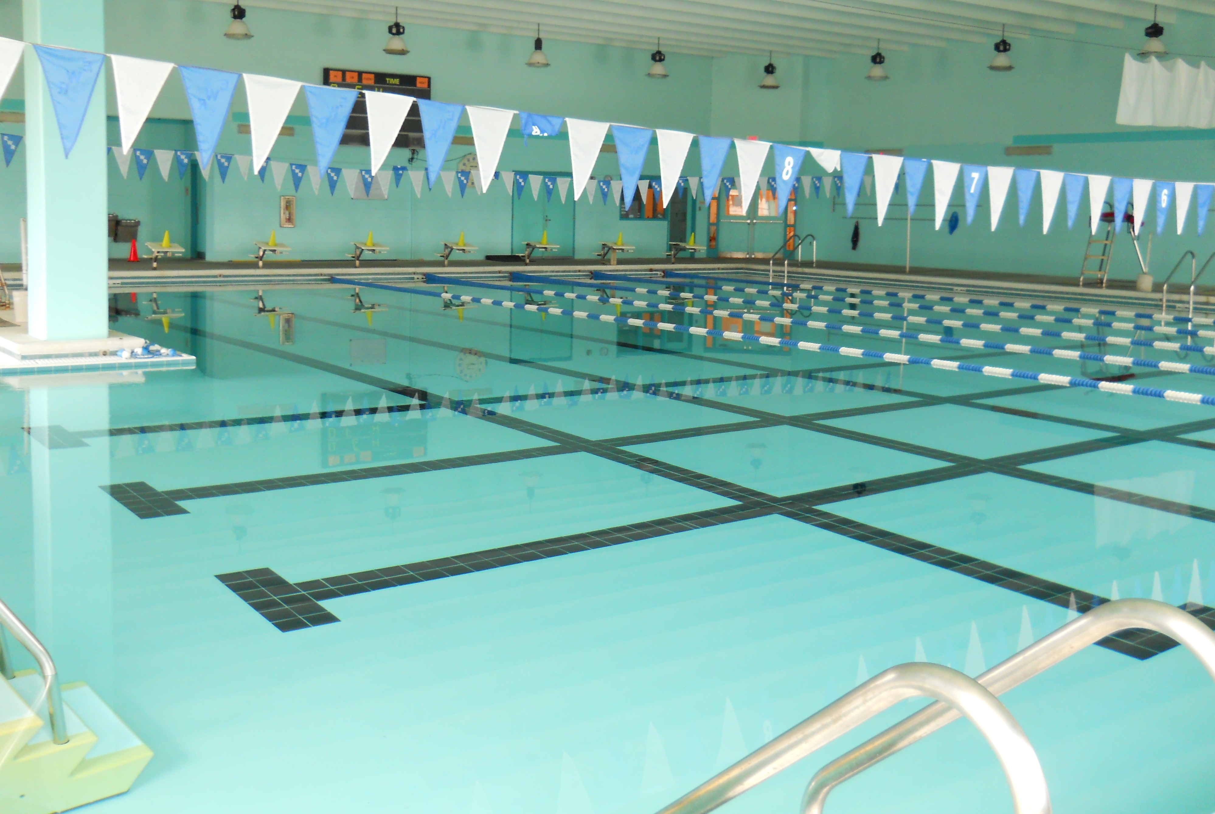 Indoor pool at the Baymont by Wyndham Eufaula in Eufaula, Alabama