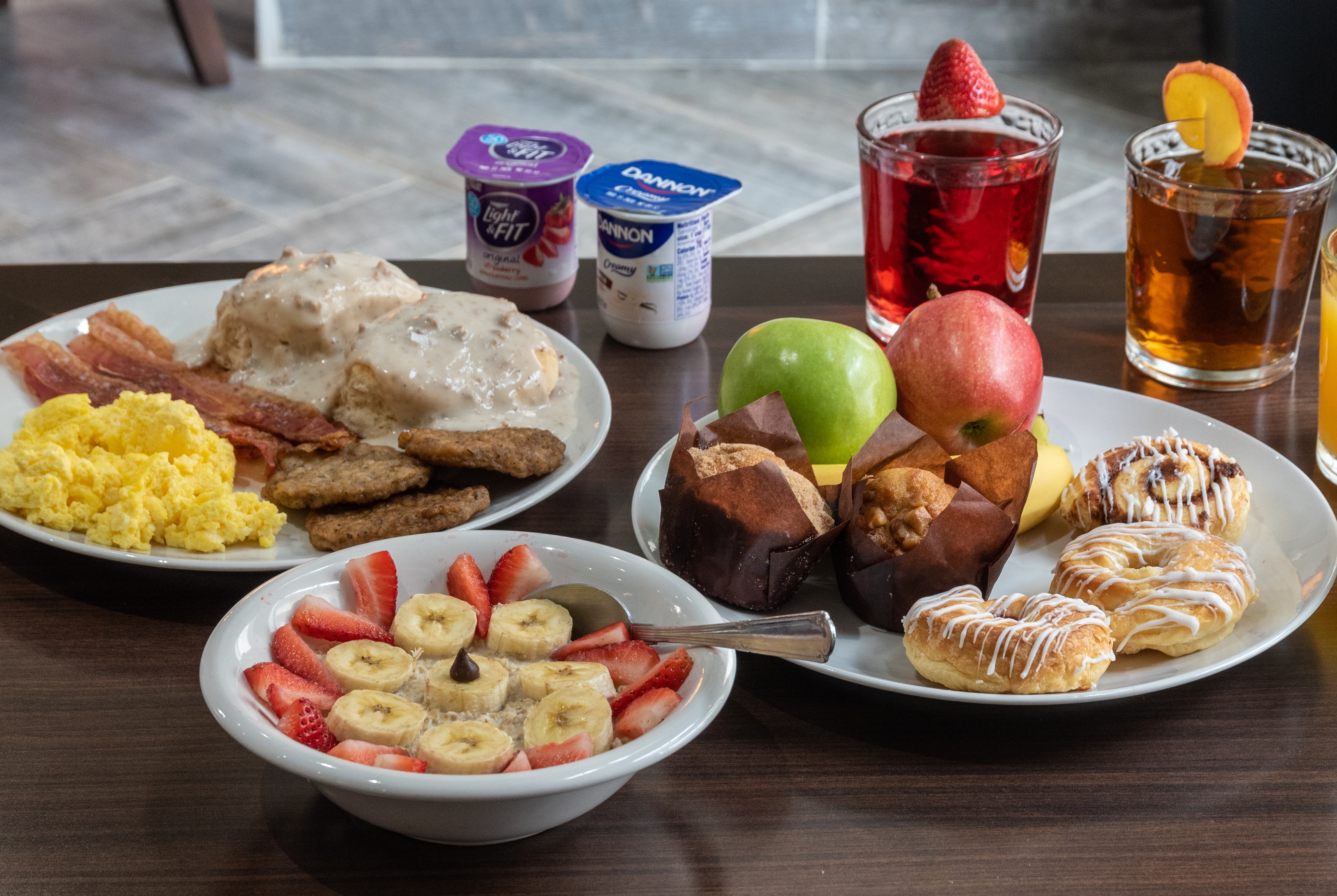 Baymont by Wyndham Caddo Valley/Arkadelphia restaurant buffet in Caddo Valley, Arkansas