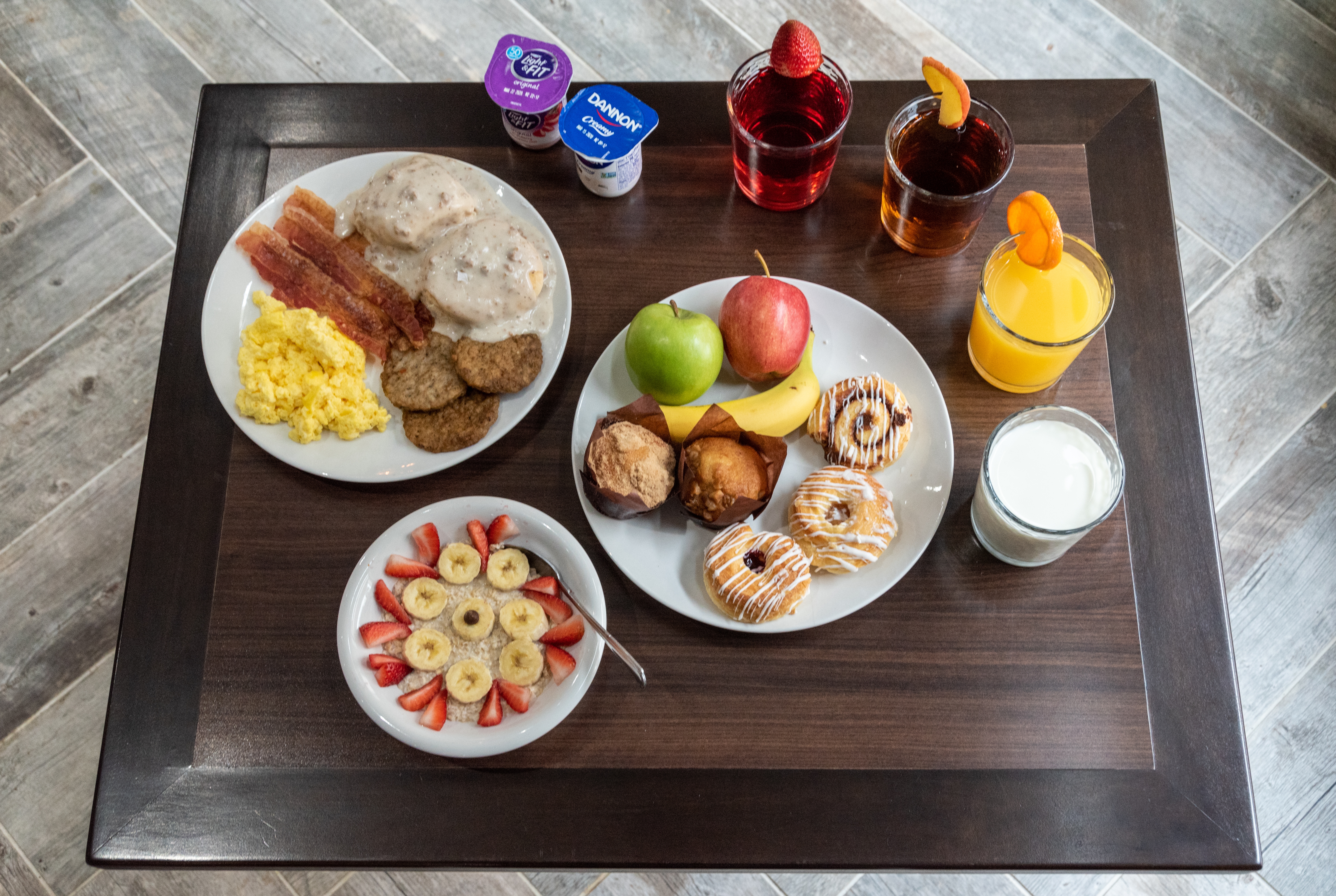 Baymont by Wyndham Caddo Valley/Arkadelphia restaurant buffet in Caddo Valley, Arkansas