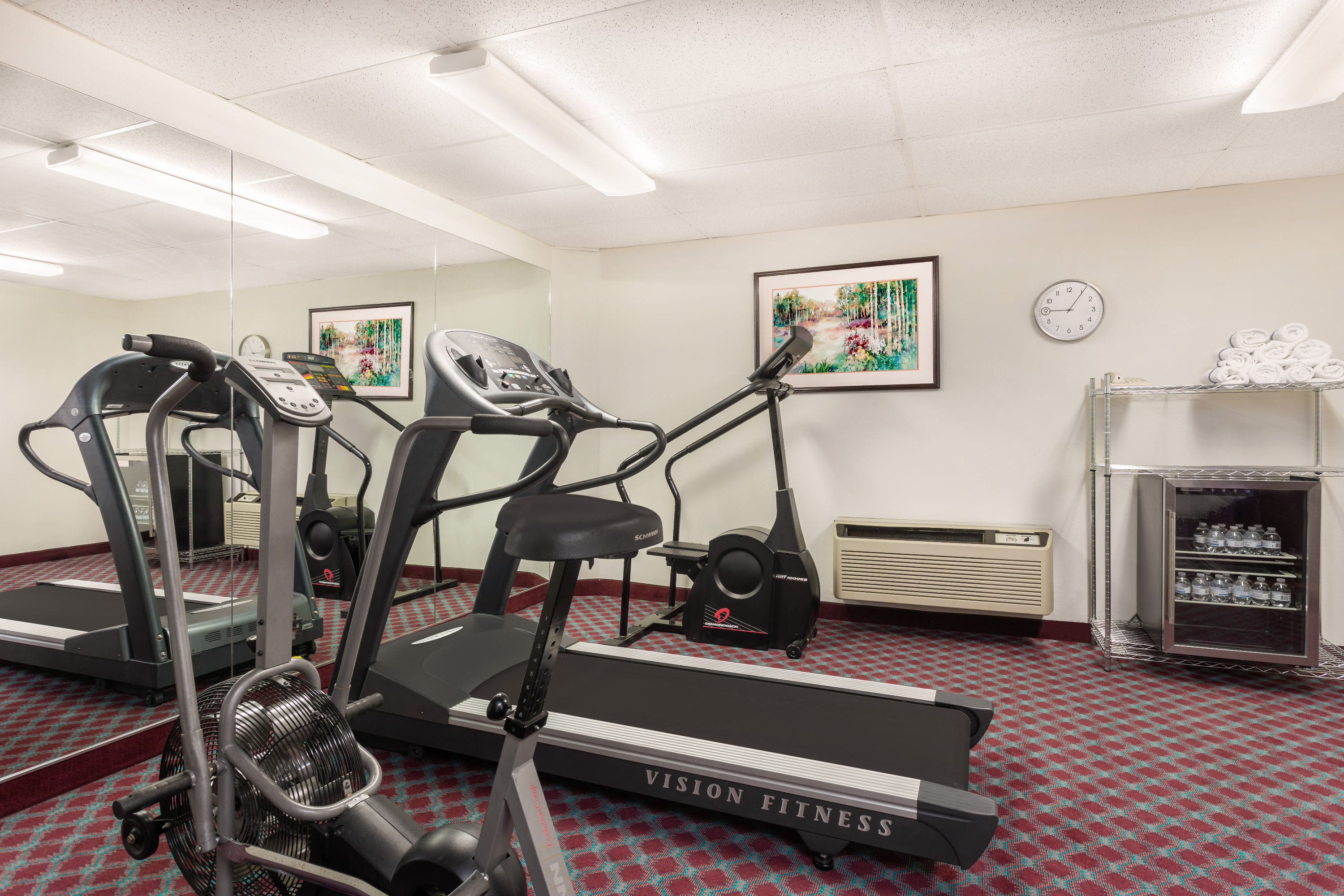Fitness room at Baymont by Wyndham Fayetteville in Fayetteville, Arkansas
