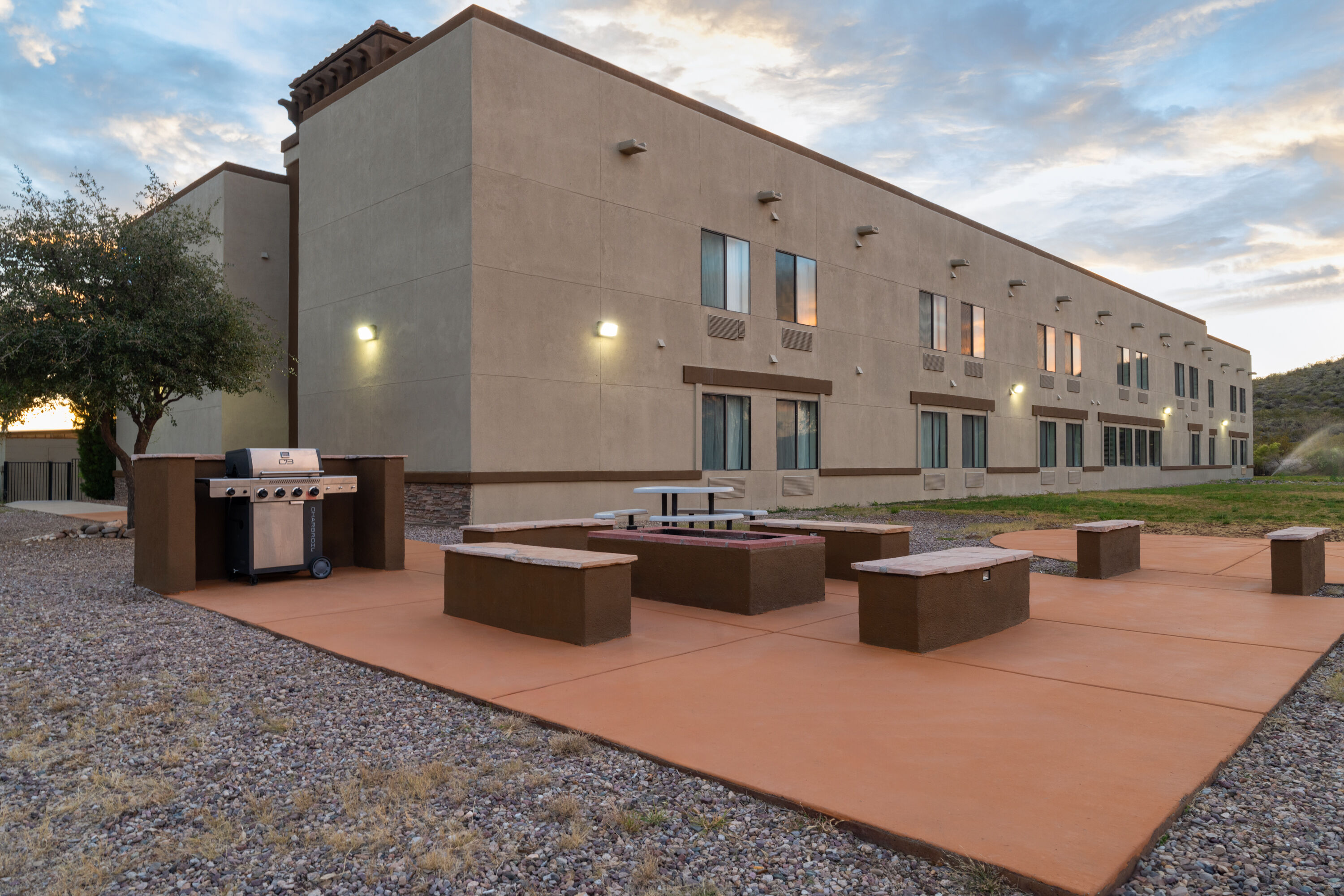 BBQ grill at Tombstone Grand Hotel, a Baymont by Wyndham in Tombstone, Arizona